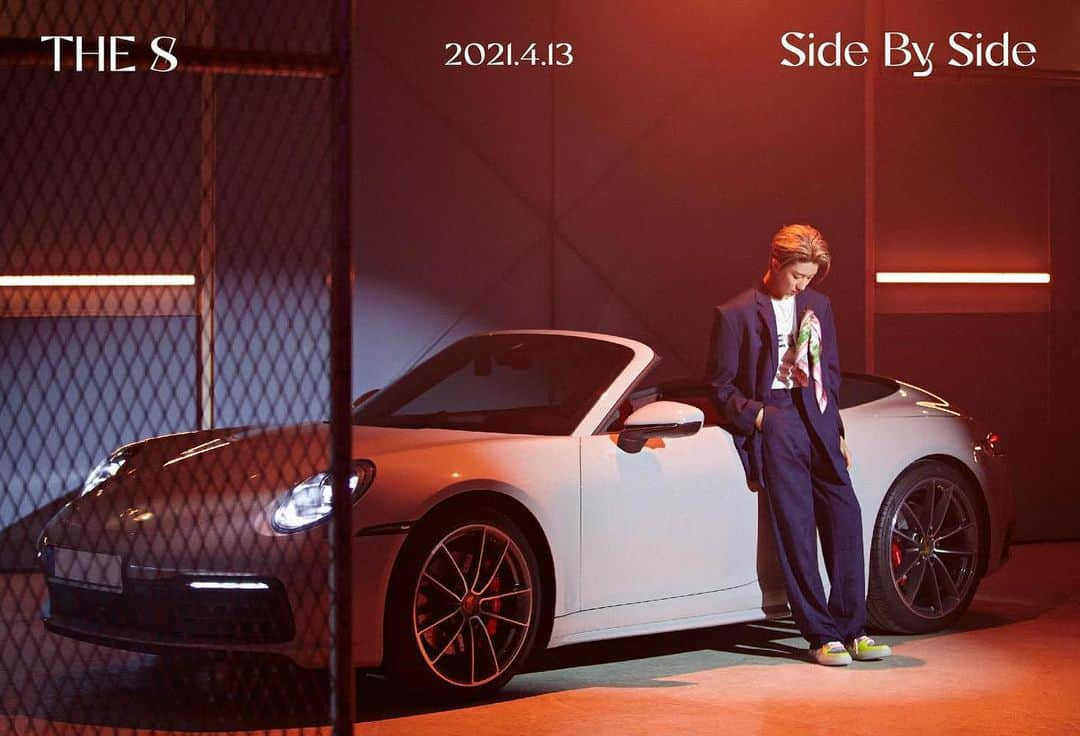 SEVENTEENさんのインスタグラム写真 - (SEVENTEENInstagram)「THE 8 Digital Single Album ‘Side By Side’ Release on 2021.04.13 18:00 KST  #THE8 #디에잇 #Side_By_Side #나란히 #肩并肩」4月8日 0時00分 - saythename_17