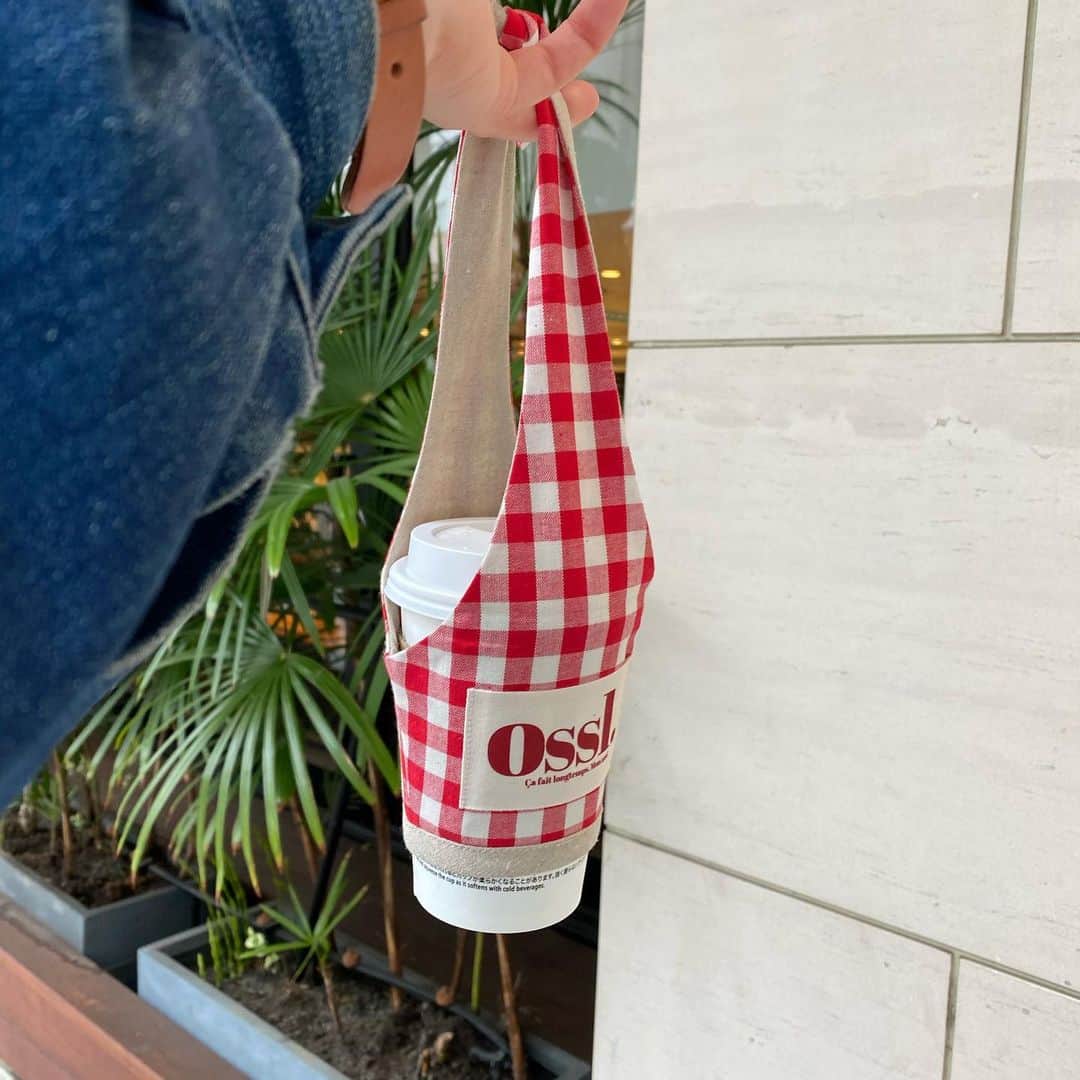 越川萌花のインスタグラム：「❤🧺☕️🍒  とっても便利🥺」