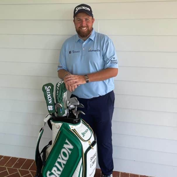 シェーン・ローリーのインスタグラム：「All set and ready to go here for this years @themasters loving my new masters bag from @srixongolf @kingspan_global  @bankofireland  @immedis.life @kearysbmw  #teneo @temple_street_foundation ☘️💪🏻🇮🇪」