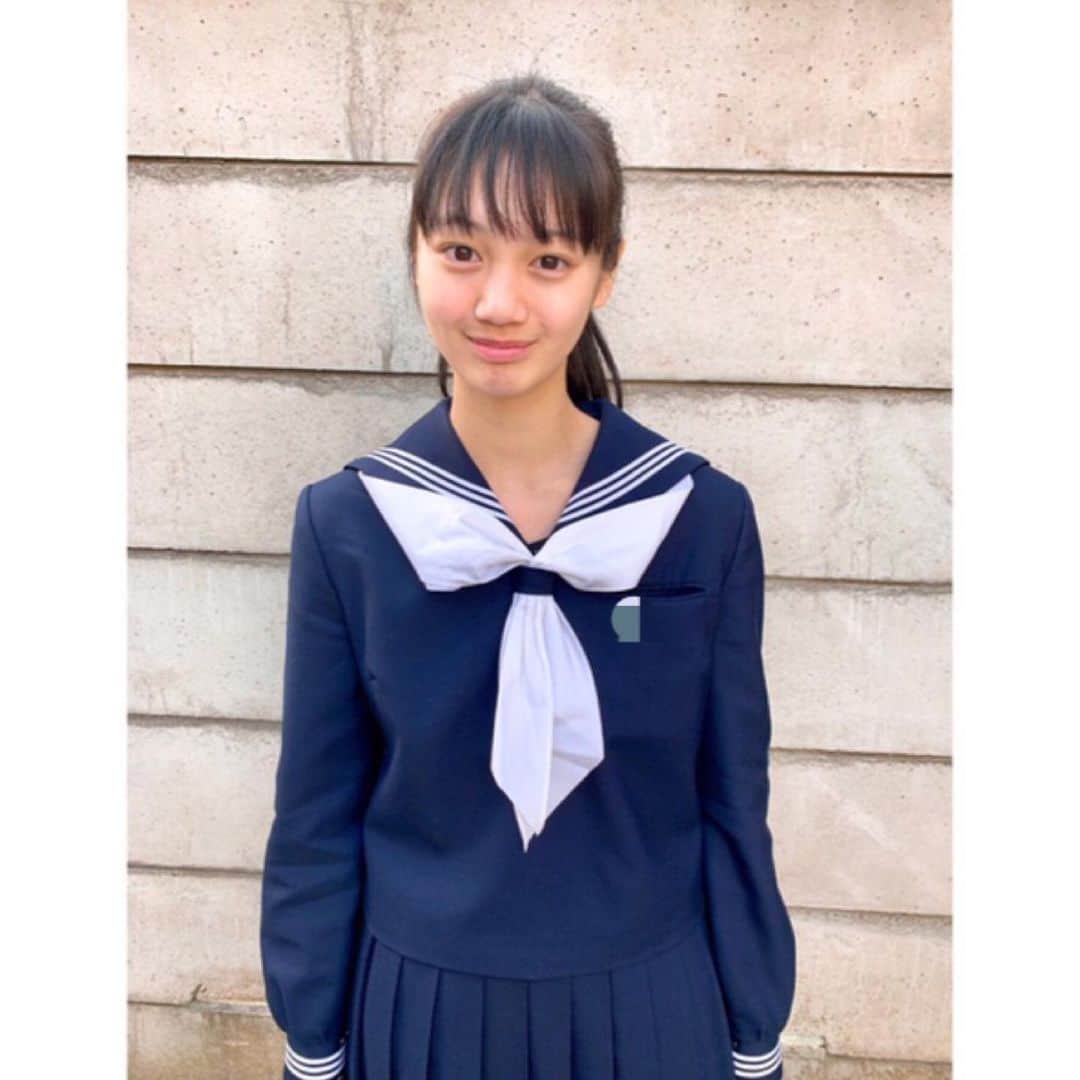 池端美悠さんのインスタグラム写真 - (池端美悠Instagram)「今日、高校に入学しました！遅くなりましたが卒業の写真載せときます」4月8日 20時57分 - miyu_ikehata