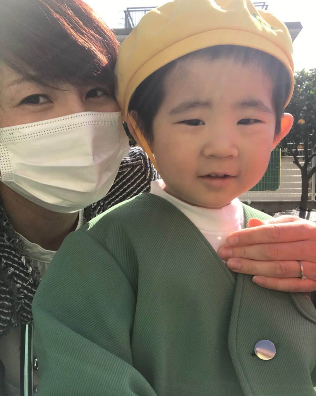 高橋みゆきのインスタグラム：「幼稚園🌸入園式でした😊 #幼稚園 #4年保育 #元気に走り回ってました」