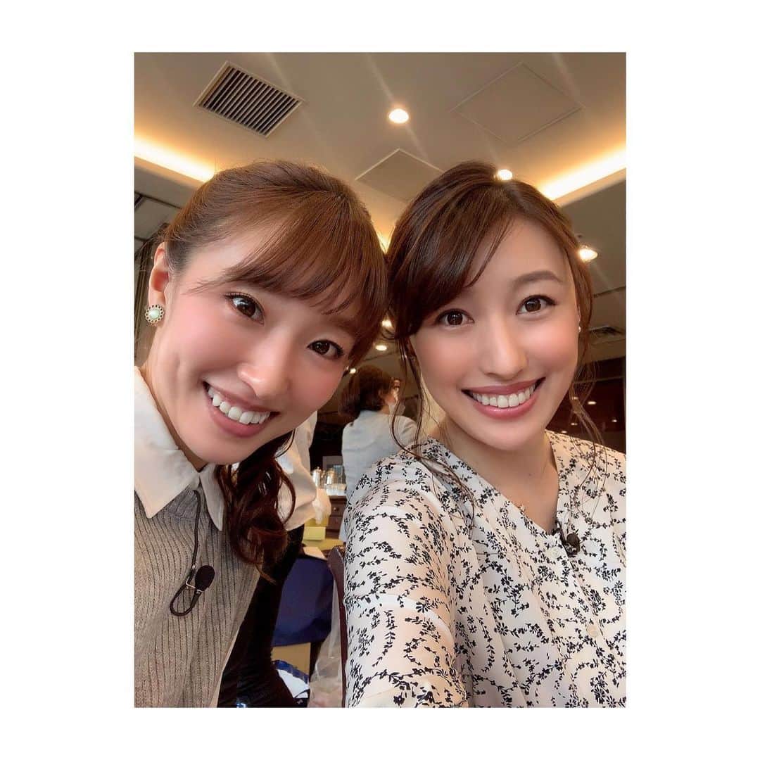 のインスタグラム：「* 違う局ですが、同じく金曜朝ラジオを担当している舞美さん♡ だからかな、金曜になると舞美さんに連絡したくなる🤣🤣笑 同じような番組を担当しているお陰で、共通の友人・知人が多くて話が弾みます☺️🌟  そんな舞美さんと一緒に出演しているハピスタ、明日OAです🙋‍♀️ テレ玉で深夜1時から✨ 再放送は、チバテレで来月15日朝9時半からです😋  #ホリプロ #HAP #藤田舞美 さん #テレ玉 #チバテレ #ガールズハッピースタイル #ハピスタ #girls #fff」