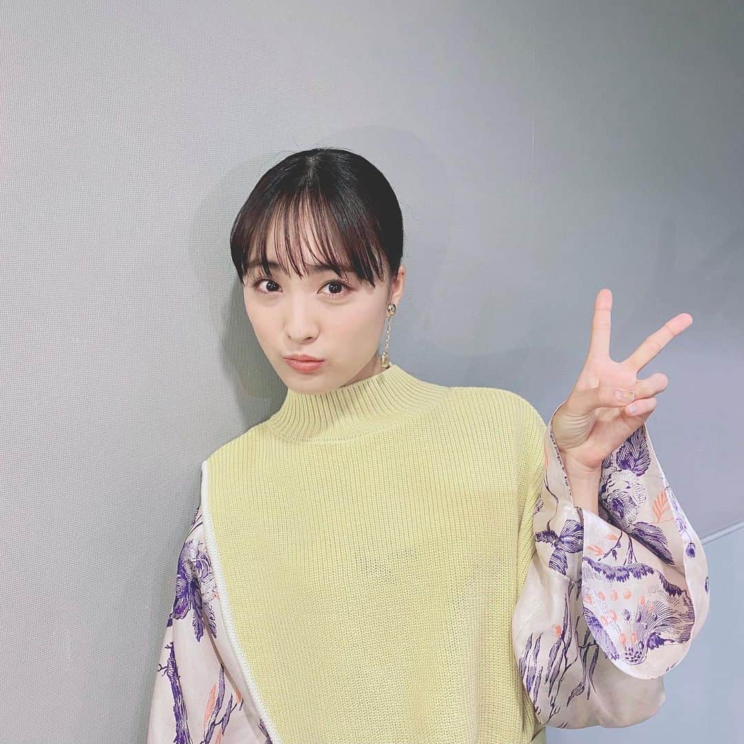 のインスタグラム：「本日放送の、ぴったんこカンカンに出演します！ 温かくて楽しい皆さんと、楽しくVTRを見た収録☺️🌷 初めて出演させていただいたのに、なんだかお家のような安心感があって嬉しかったなあ。」