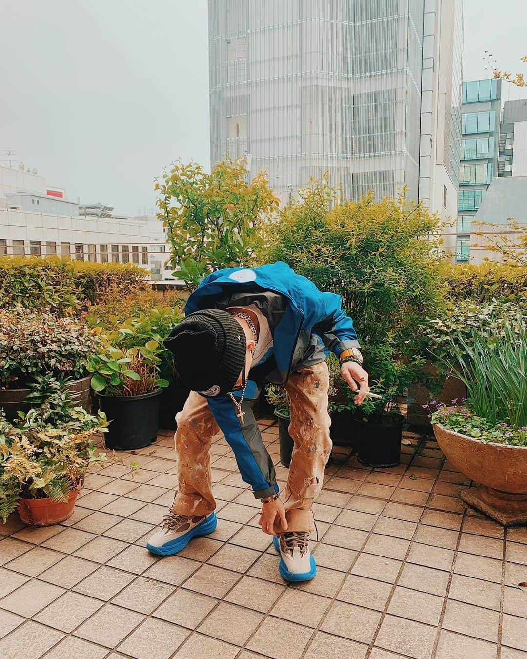 JP THE WAVYさんのインスタグラム写真 - (JP THE WAVYInstagram)「💙🤎💙🤎」4月9日 20時58分 - sorry_wavy