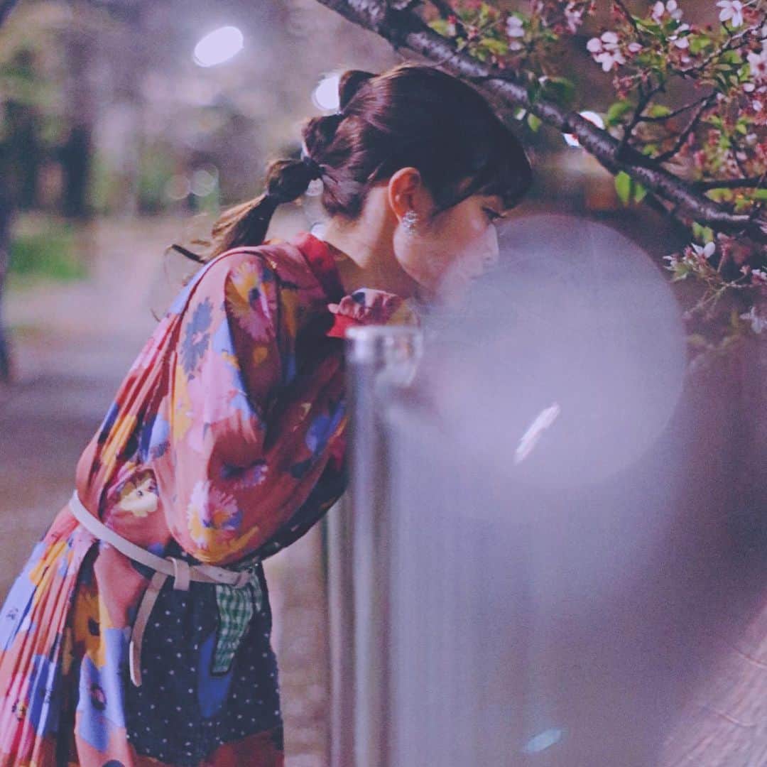 井上咲楽さんのインスタグラム写真 - (井上咲楽Instagram)「.  🌸🌿」4月9日 22時10分 - bling2sakura