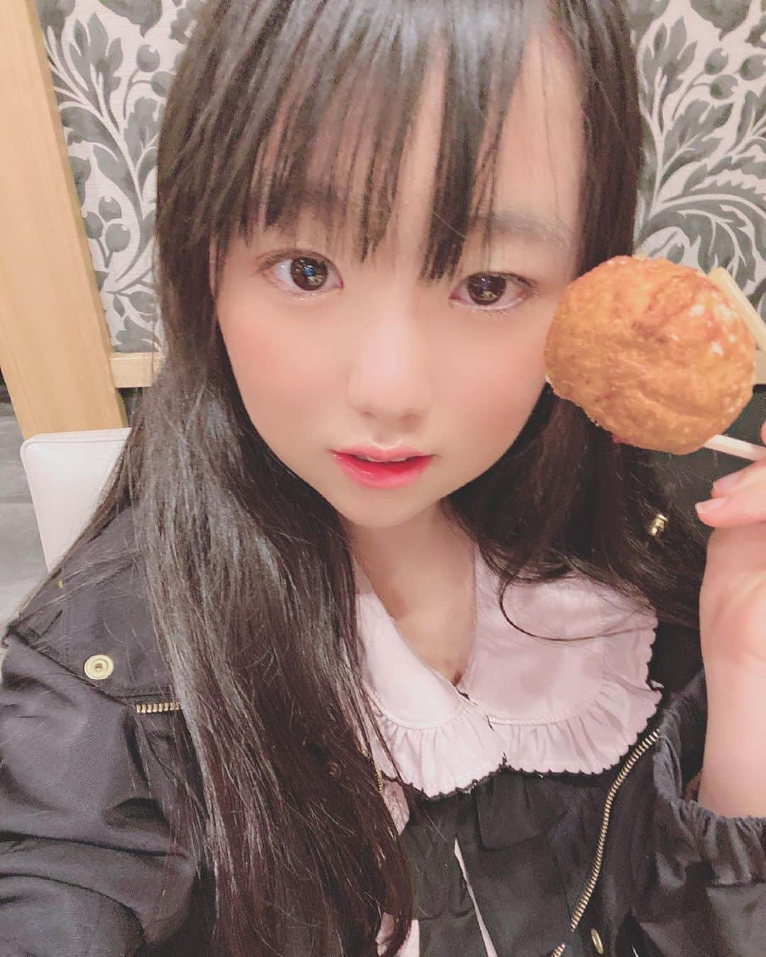 小夏ゆあなのインスタグラム：「まるい食べ物💕   #まるけい さん」