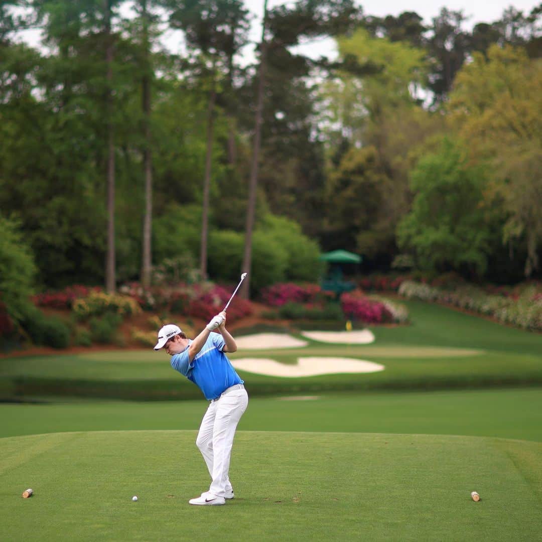 ロバート・マッキンタイアのインスタグラム：「Onto the weekend we go 💚🏴󠁧󠁢󠁳󠁣󠁴󠁿🇺🇸 @themasters 🕺🏽」