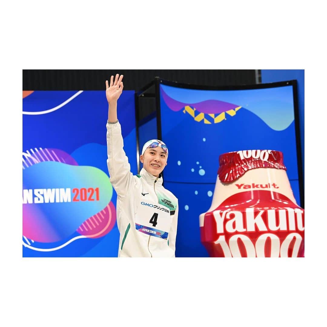 大橋悠依さんのインスタグラム写真 - (大橋悠依Instagram)「． 日本選手権が終了しました。 200m.400m個人メドレーで 東京五輪内定しました。  たくさんの応援をありがとうございました😊🌸 メッセージも全て読んでます。  タイムも速くなく、情けないレースをしてしまいましたが、気を引き締めてまた挑戦していきます！  お疲れ様でした🌸 ． #イトマン東進 #mizuno」4月10日 20時27分 - yui_ohashi_