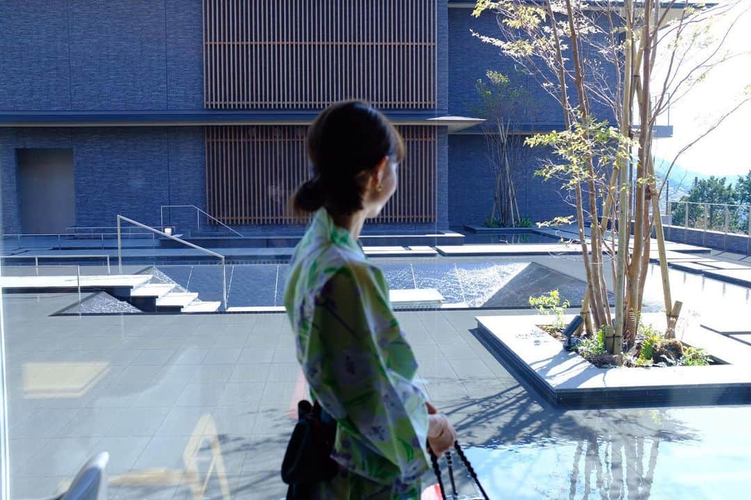 丸林広奈さんのインスタグラム写真 - (丸林広奈Instagram)「お湯も良くてご飯も美味しくて娘にもとても親切にしてもらって素敵な宿でした👘🌿また行きたいなぁ。」4月11日 14時44分 - hironamarubayashi