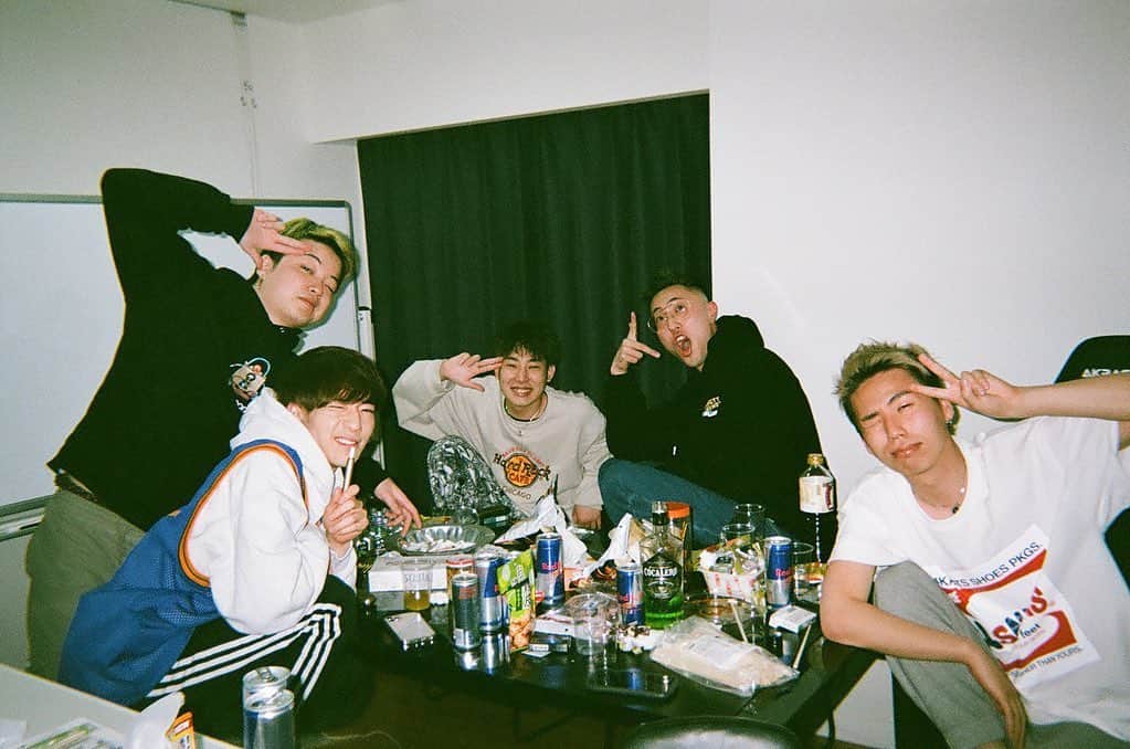 はんくんのインスタグラム：「記憶取り戻せ。俺。 マジ楽しかった  #わきを #ぎし #中町jp #けーすけ」