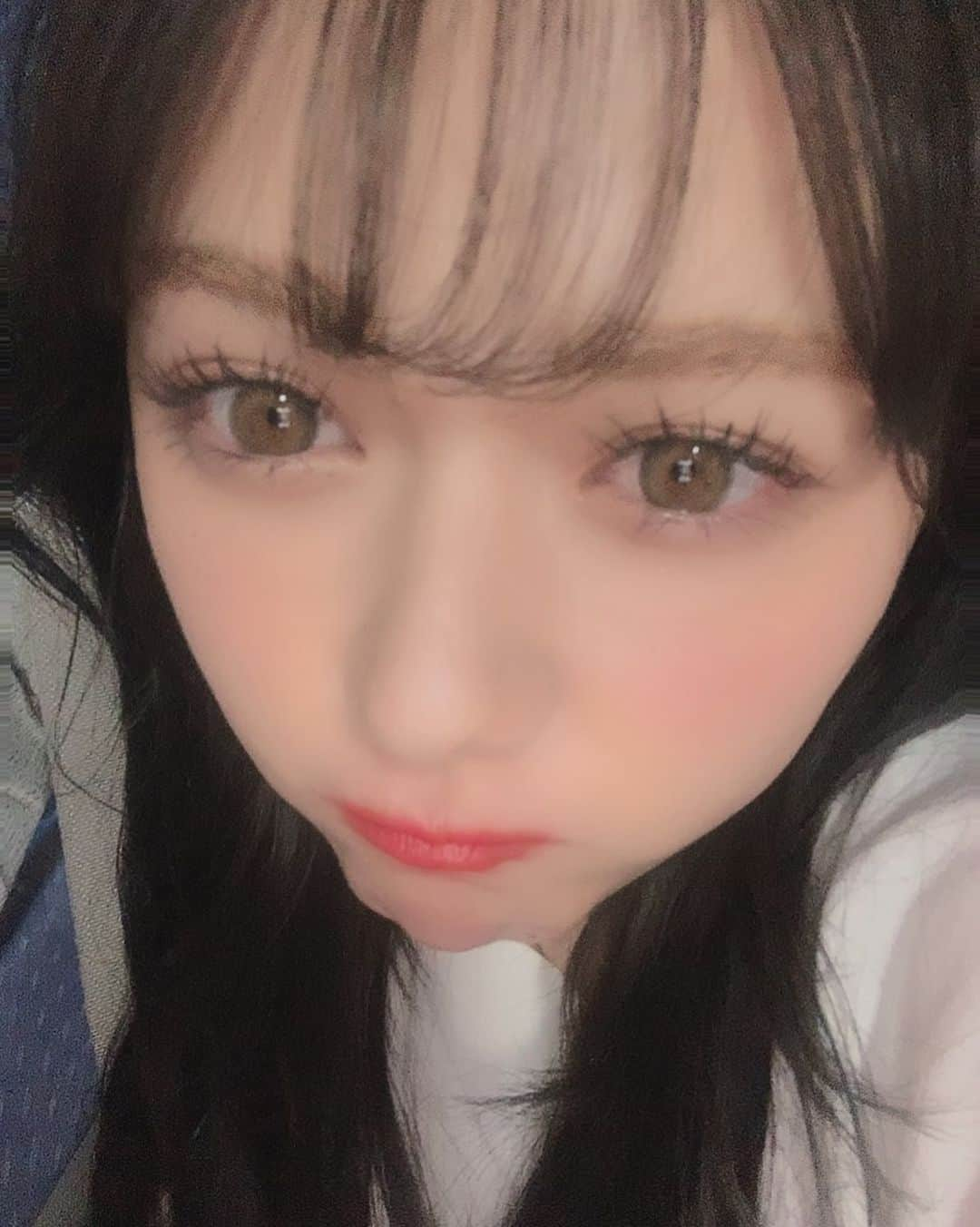 村重杏奈さんのインスタグラム写真 - (村重杏奈Instagram)「黒髪せーの！ \\\\\\\\かわいい////////」4月11日 19時26分 - hktanna4848