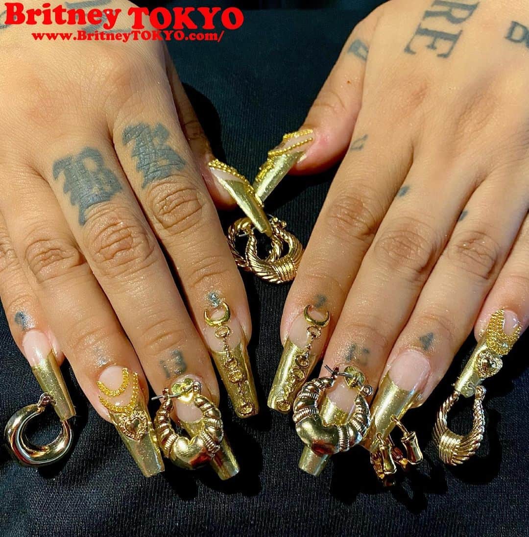 Britney TOKYOさんのインスタグラム写真 - (Britney TOKYOInstagram)「🏆✨ @brookelyn_styles   #Nailart #Nails #BritneyTOKYO #ART #fashion #ネイル #ネイルアート」4月12日 4時36分 - britneytokyo