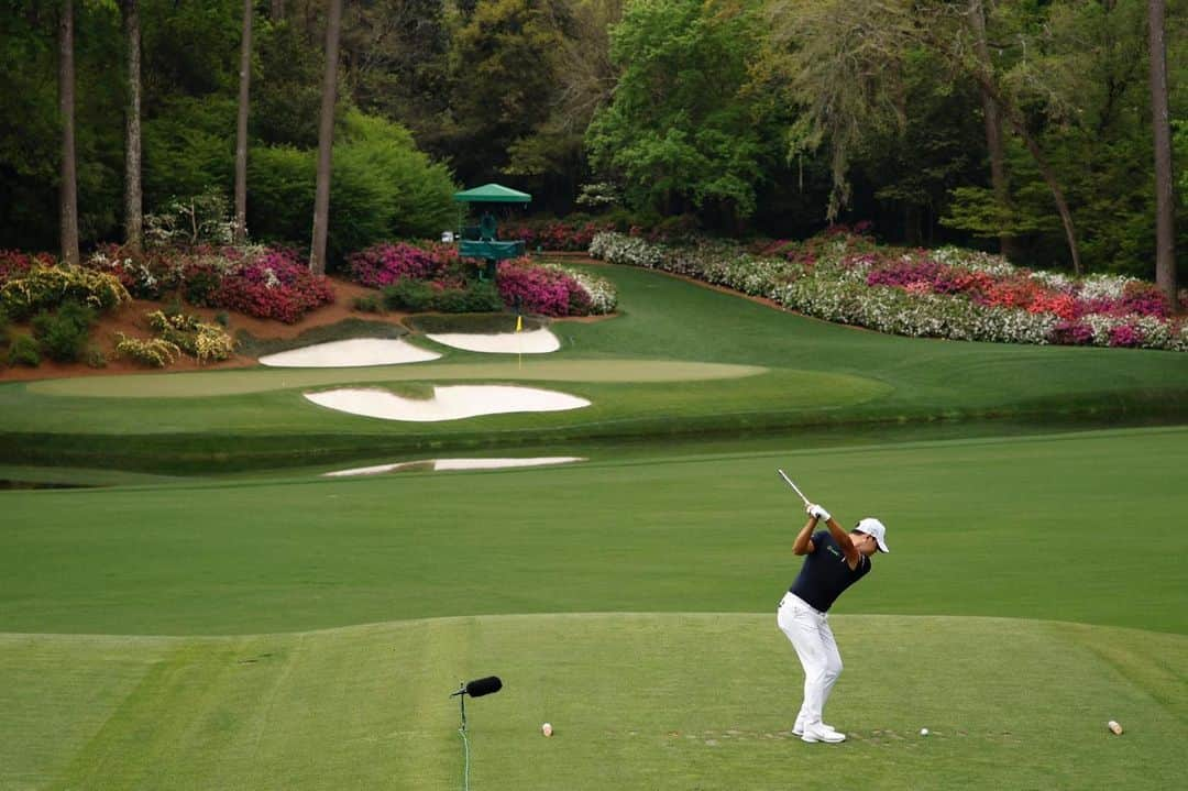 キム・シウのインスタグラム：「I want to thank @themasters members, volunteers  and patrons for great experience. Always honor to play here. Will continue to improve game and mentality🙏」