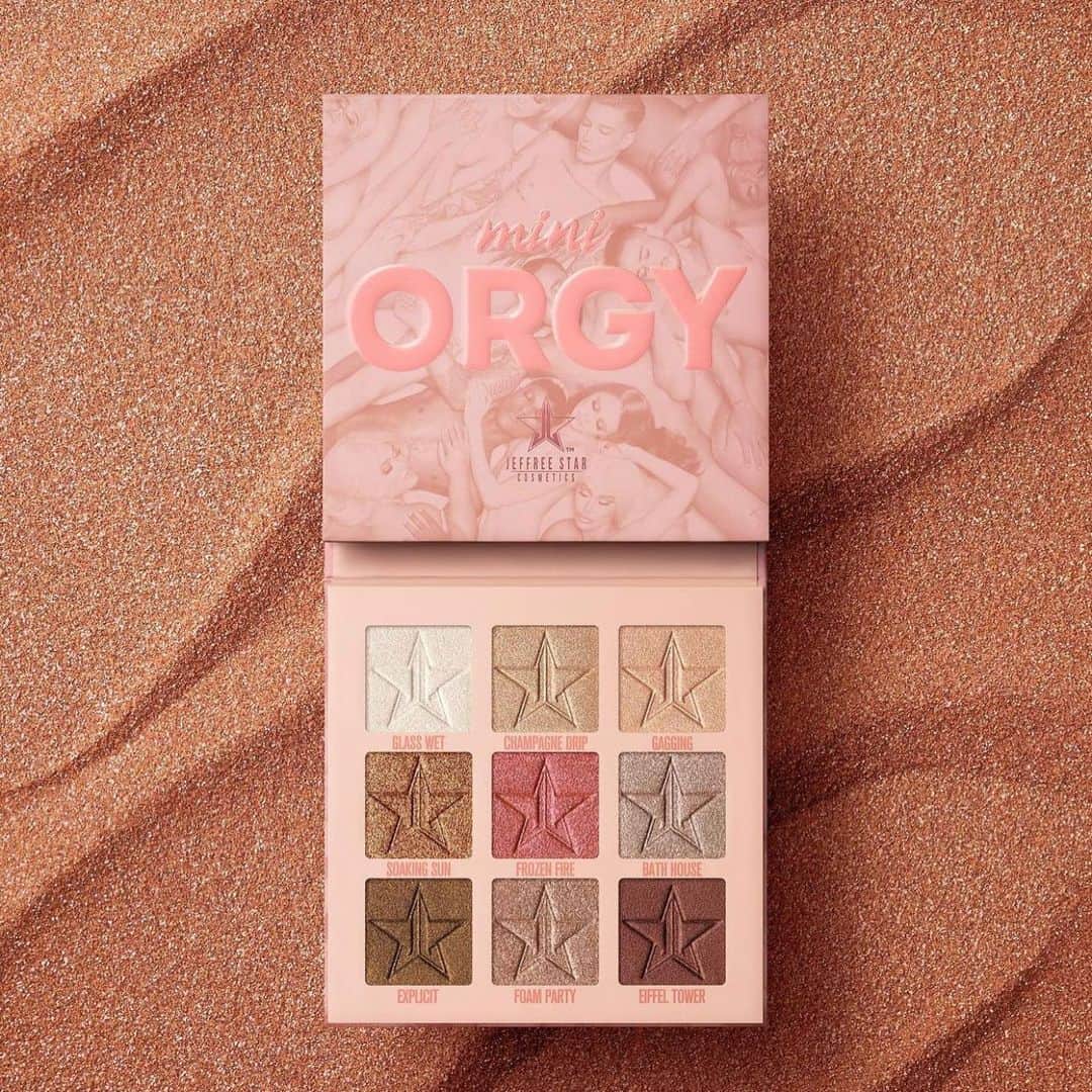 Jeffree Star Cosmeticsさんのインスタグラム写真 - (Jeffree Star CosmeticsInstagram)「Shop our #MINIORGY palette 🤎 Now back in stock!! 🌟  - #jeffreestarcosmetics」4月13日 0時00分 - jeffreestarcosmetics