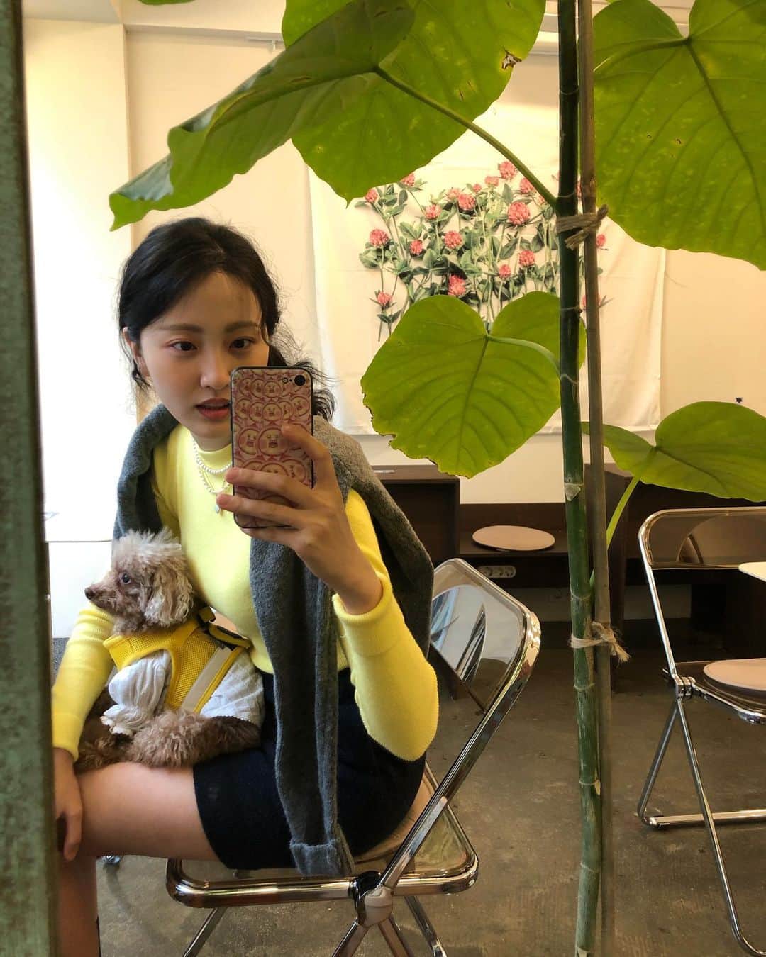 ヘリョン さんのインスタグラム写真 - (ヘリョン Instagram)「우리집 꼬질이랑 🧸」4月13日 10時28分 - haeryung_na_
