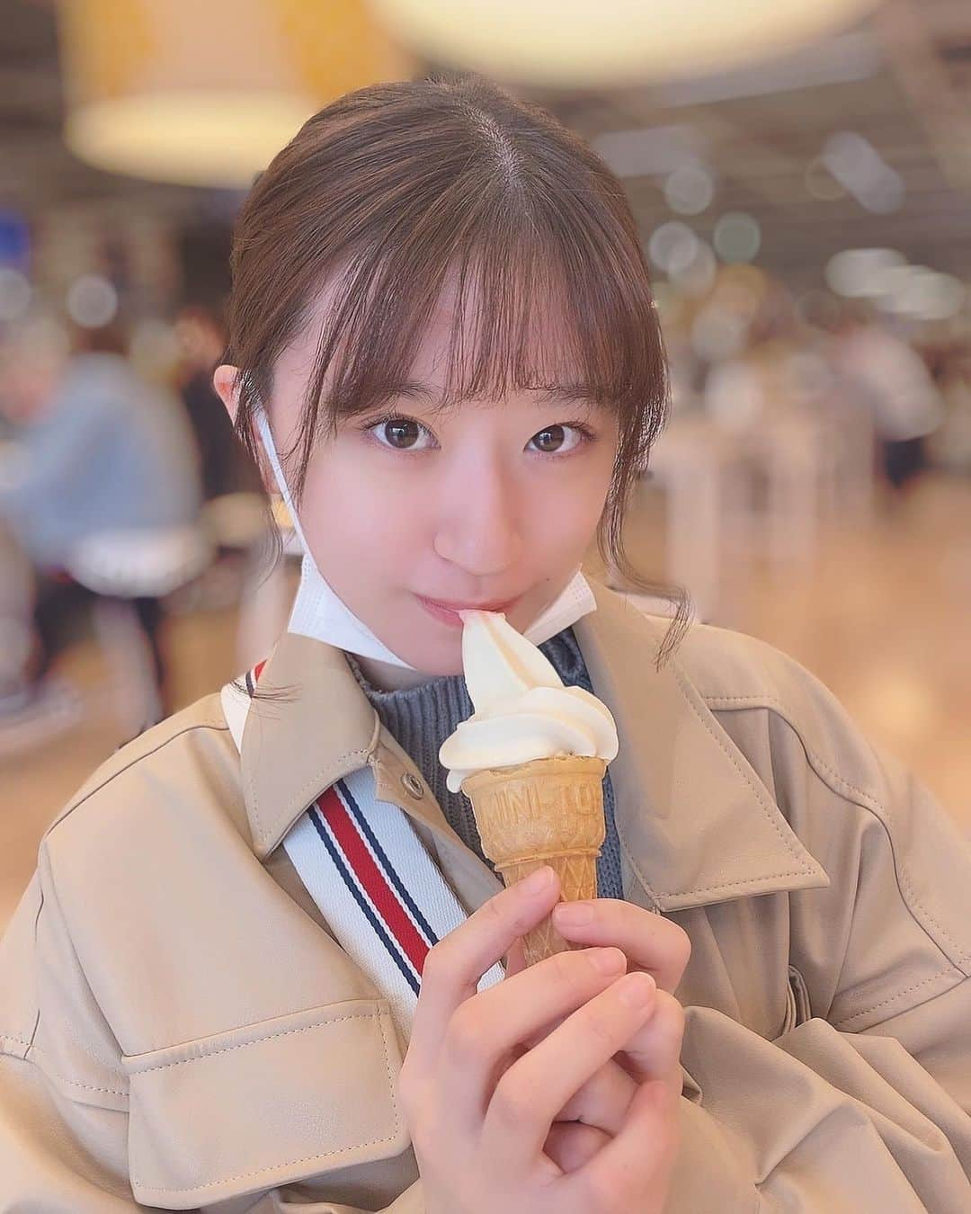 上西怜さんのインスタグラム写真 - (上西怜Instagram)「⠀ ⠀ 🍦🍦🍦🍦🍦🍦 ⠀ ⠀」4月13日 21時56分 - jonishi_rei