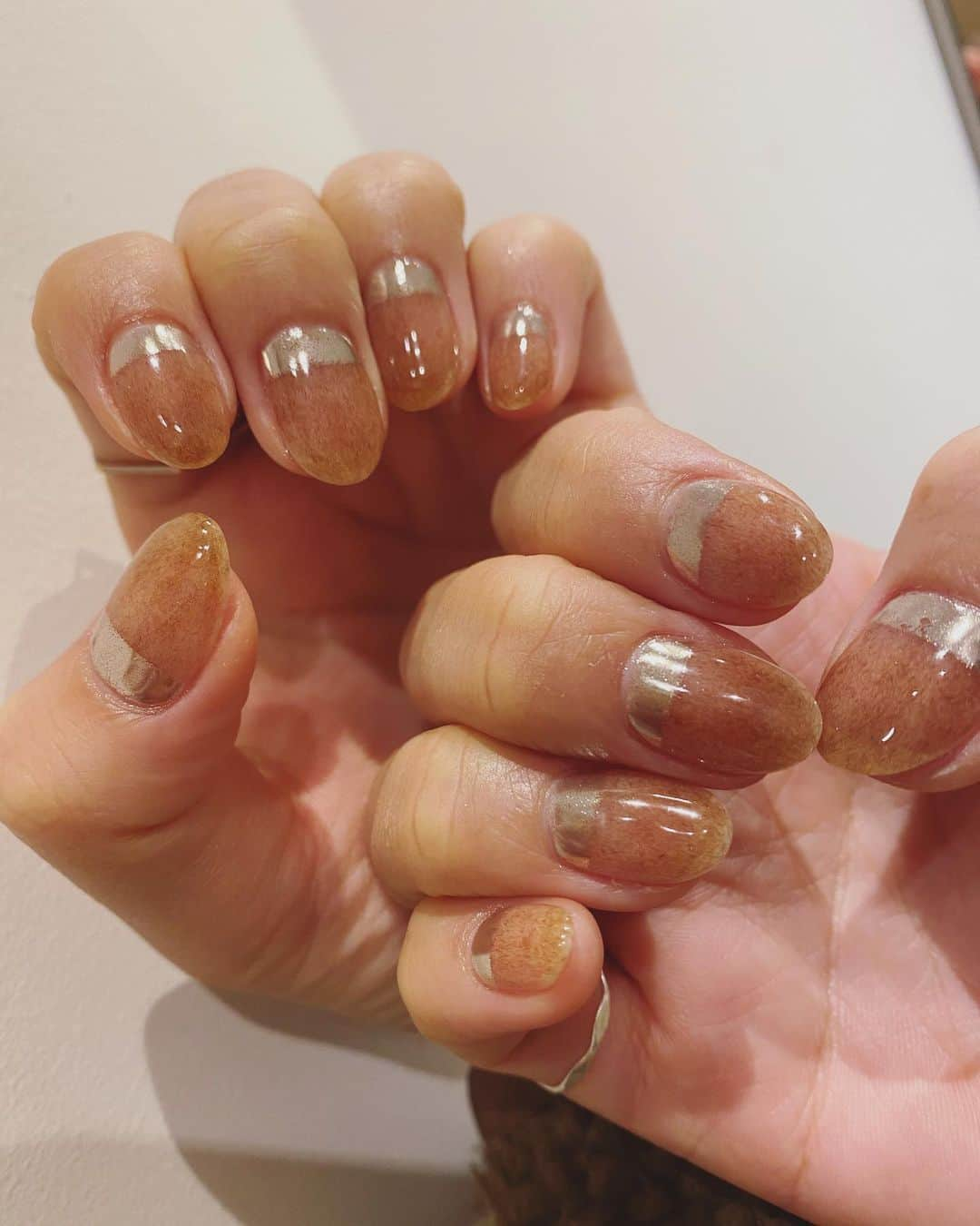 石橋美季のインスタグラム：「ちょっと前のネイル💅 #deicyomotesando」