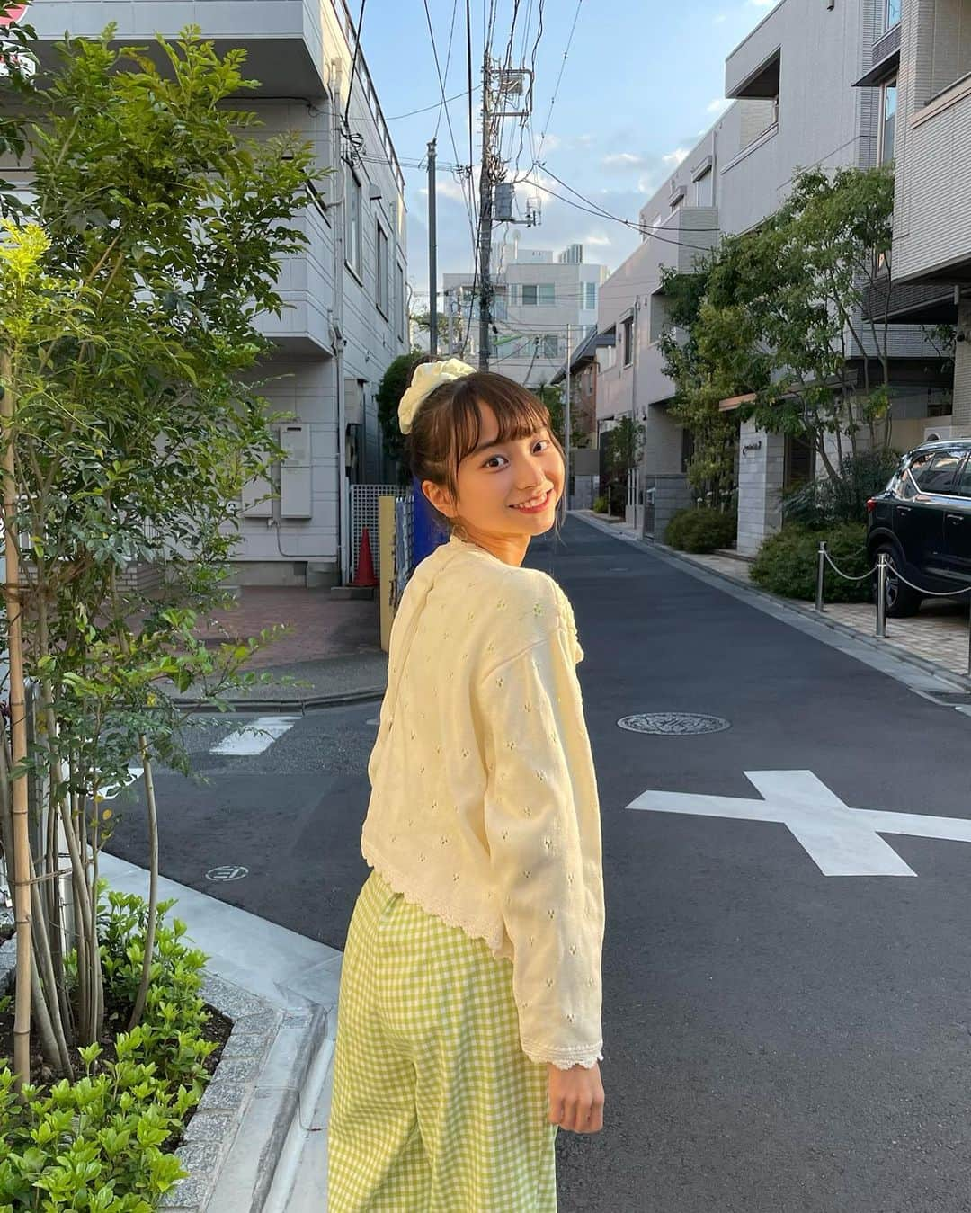 酒井唯菜さんのインスタグラム写真 - (酒井唯菜Instagram)「羽ばたきました🕊 ・ ・ 自然溢れる綺麗な場所にお散歩しに行きたいです🌷  #spring #fashion」4月13日 20時16分 - yuina_sakai_official