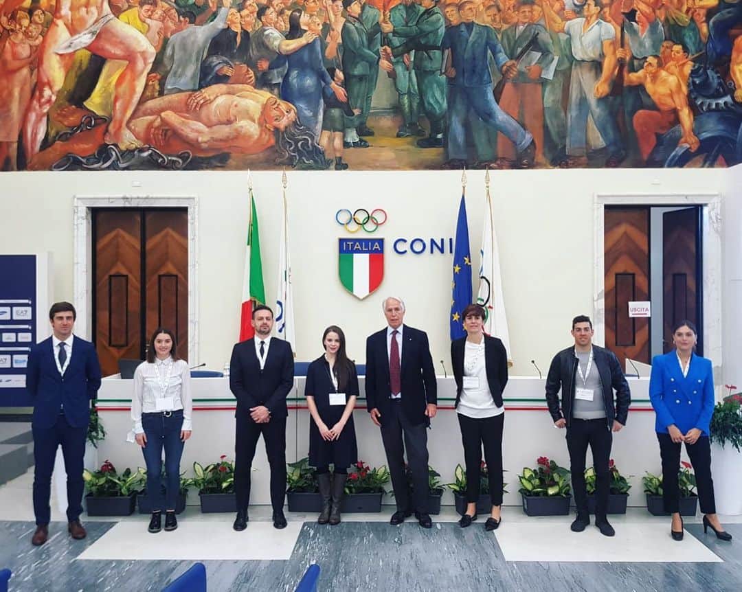 アンナ・カッペリーニのインスタグラム：「Consiglio Nazionale CONI, Rappresentanti Atleti 2021-2024 @conisocial @federazione_sport_ghiaccio @fiammeazzurreofficial」