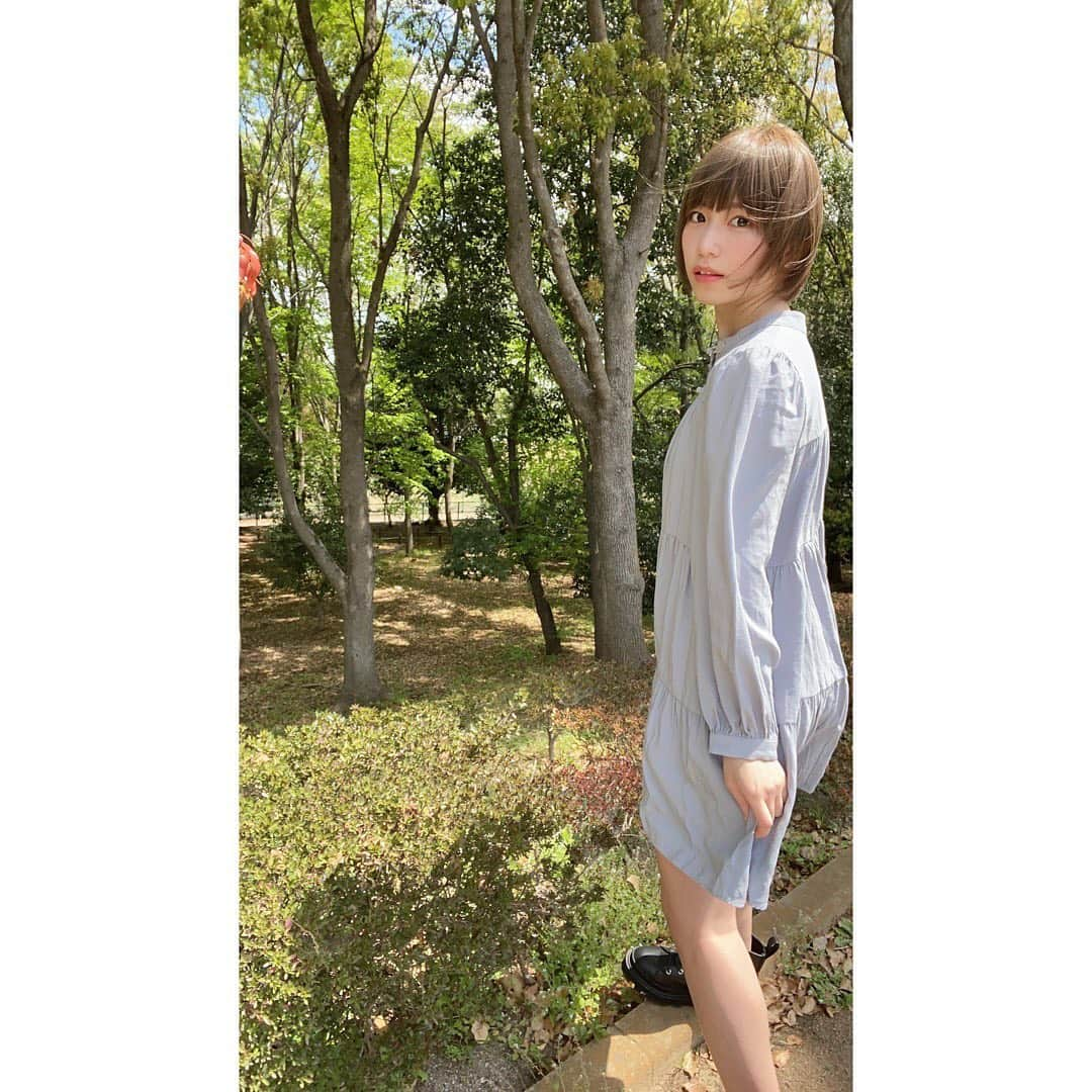 村上りいなさんのインスタグラム写真 - (村上りいなInstagram)「森を感じます。🌿  #instagood #photomodel #森 #forest #自然　#nature」4月14日 8時46分 - riina_murakami