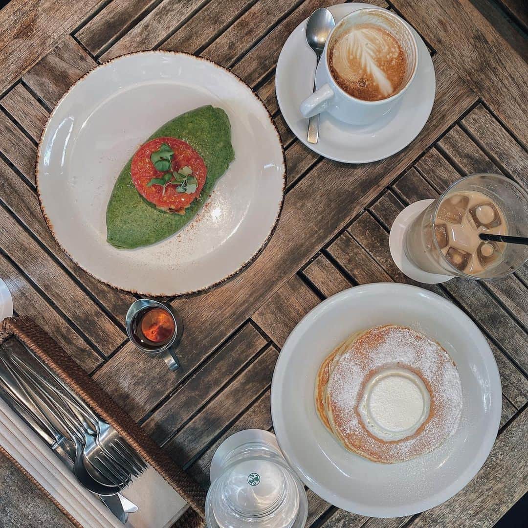入山杏奈さんのインスタグラム写真 - (入山杏奈Instagram)「. Breakfast date w/ my @yuria_kizaki211 ♡」4月14日 10時41分 - iamannairiyama