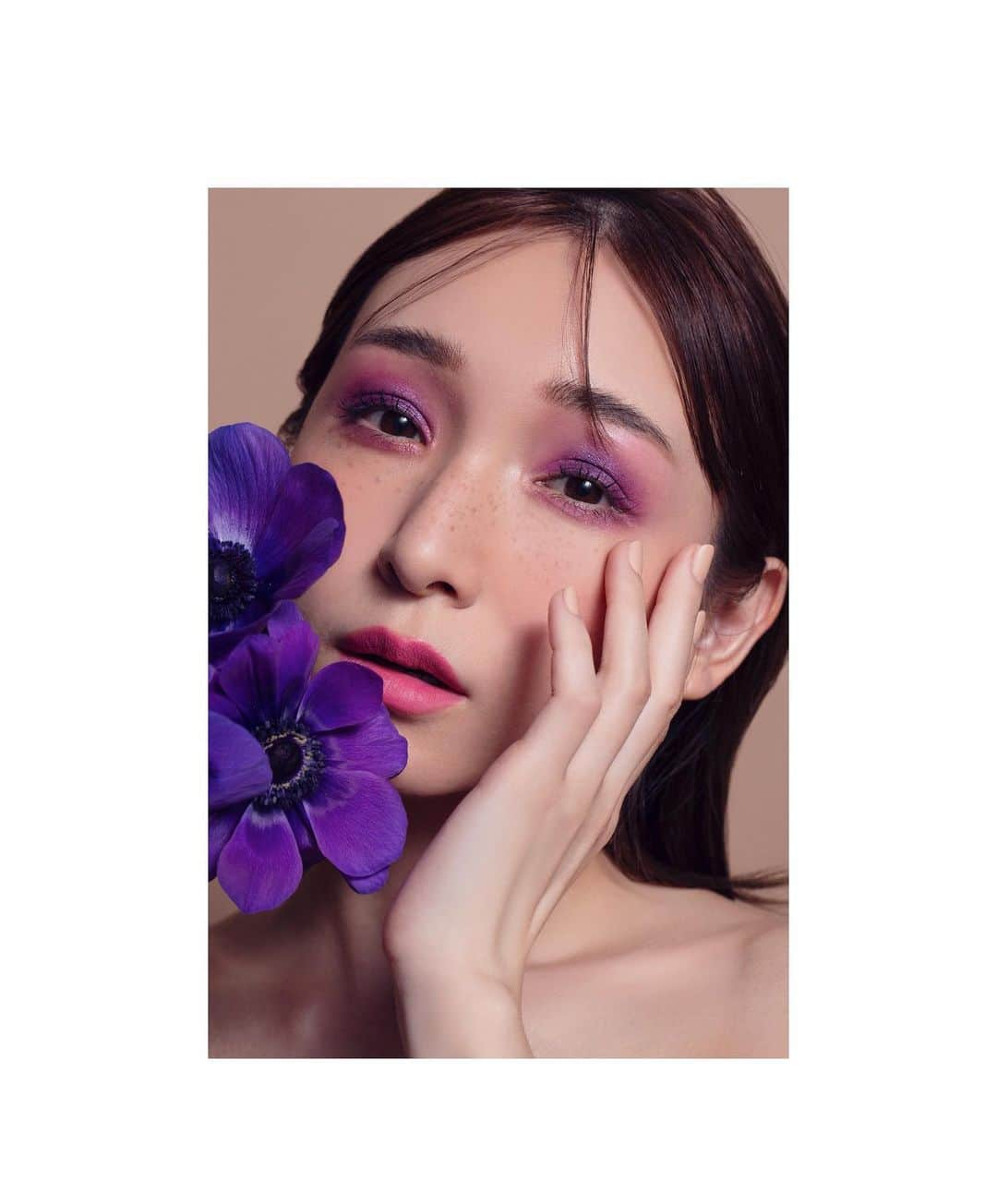 加護亜依さんのインスタグラム写真 - (加護亜依Instagram)「Eye’s on the purple💜  photographer @keiichinitta  retoucher @yuji.hatakeyama  hair&make up @magnese_akina   manicurist @ayaka__tanaka  producer/production @yukari_magnese @magnese_tokyo  #magnesetokyo」4月14日 12時23分 - ai.1988kg