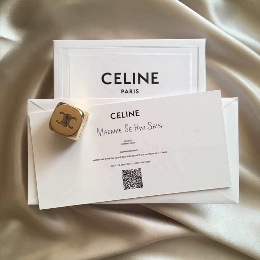 シン・セフィさんのインスタグラム写真 - (シン・セフィInstagram)「CELINE Women's Winter 21 Show 4월 14일 (수) 한국시간 오후 9시  #PARADE #CELINEBYHEDISLIMANE」4月14日 18時42分 - hwipink