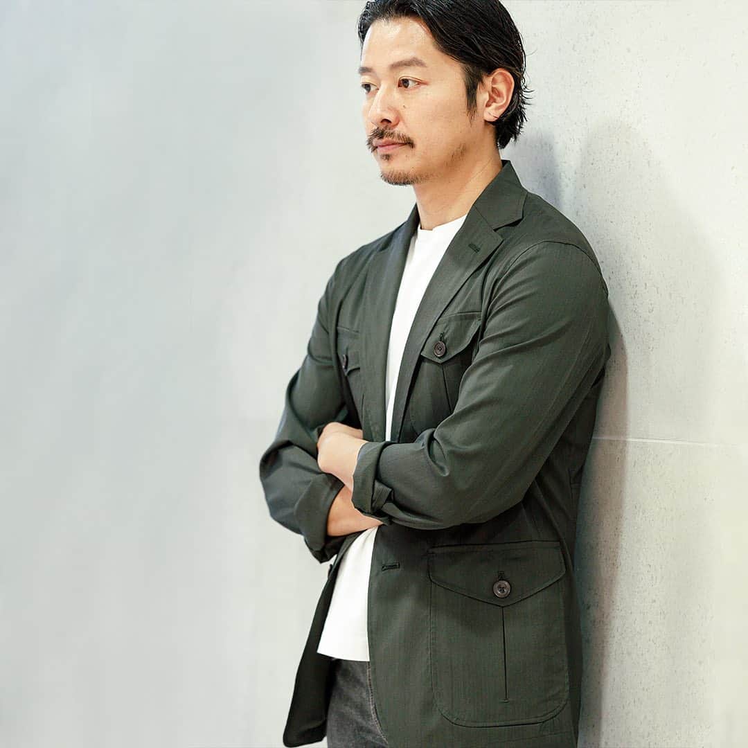 高田朋佳のインスタグラム：「Safari in the city.  ———————————————————————— #crossclothet #dressstyle #elegantstyle #modernclassicstyle #newclassicstyle #fashion #mensfashion #mensdressstyle #suitsstyle #dapperstyle #takadachannel」