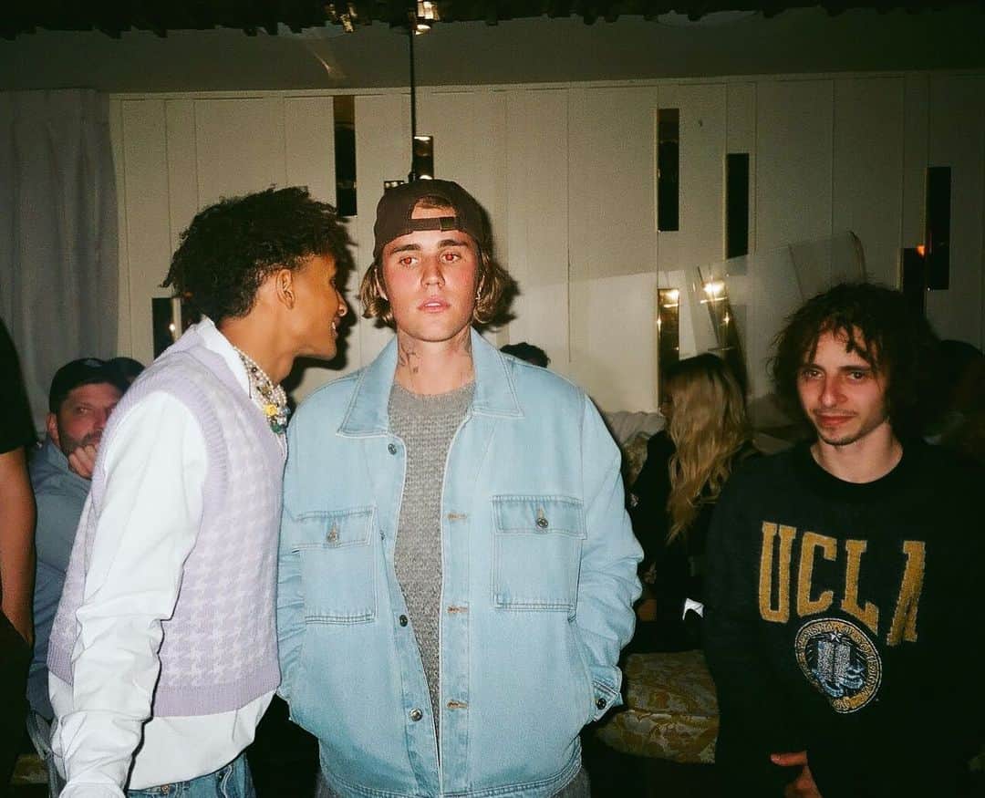 ジャスティン・ビーバーのインスタグラム：「The boys」