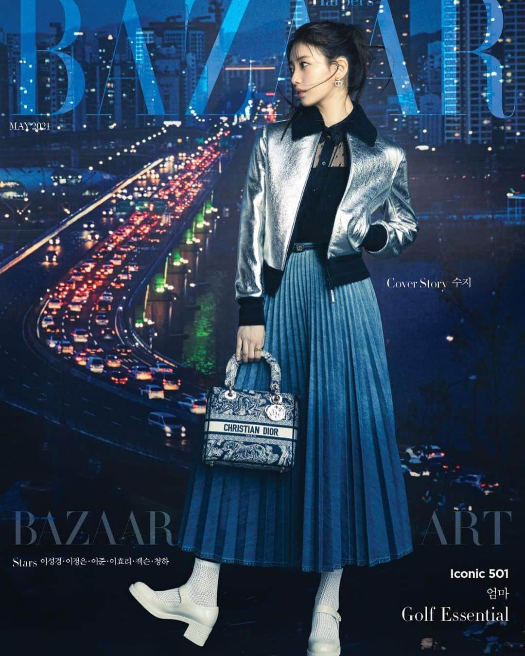 ペ・スジさんのインスタグラム写真 - (ペ・スジInstagram)「@harpersbazaarkorea #광고 @dior 🤍」4月15日 12時34分 - skuukzky