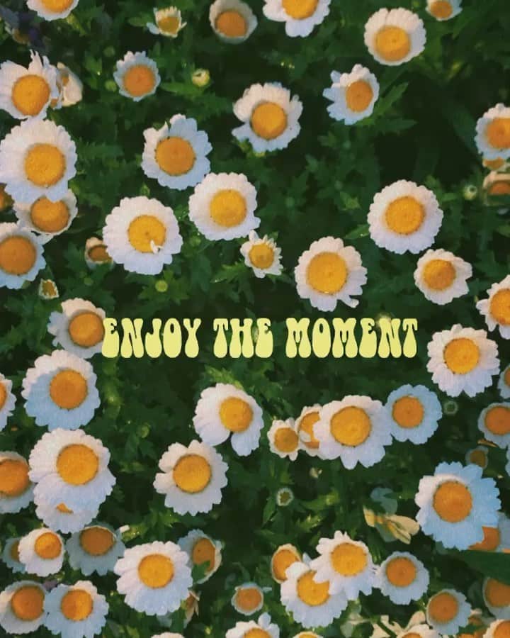 来夏のインスタグラム：「#🌼 #enjoythemoment 💛」