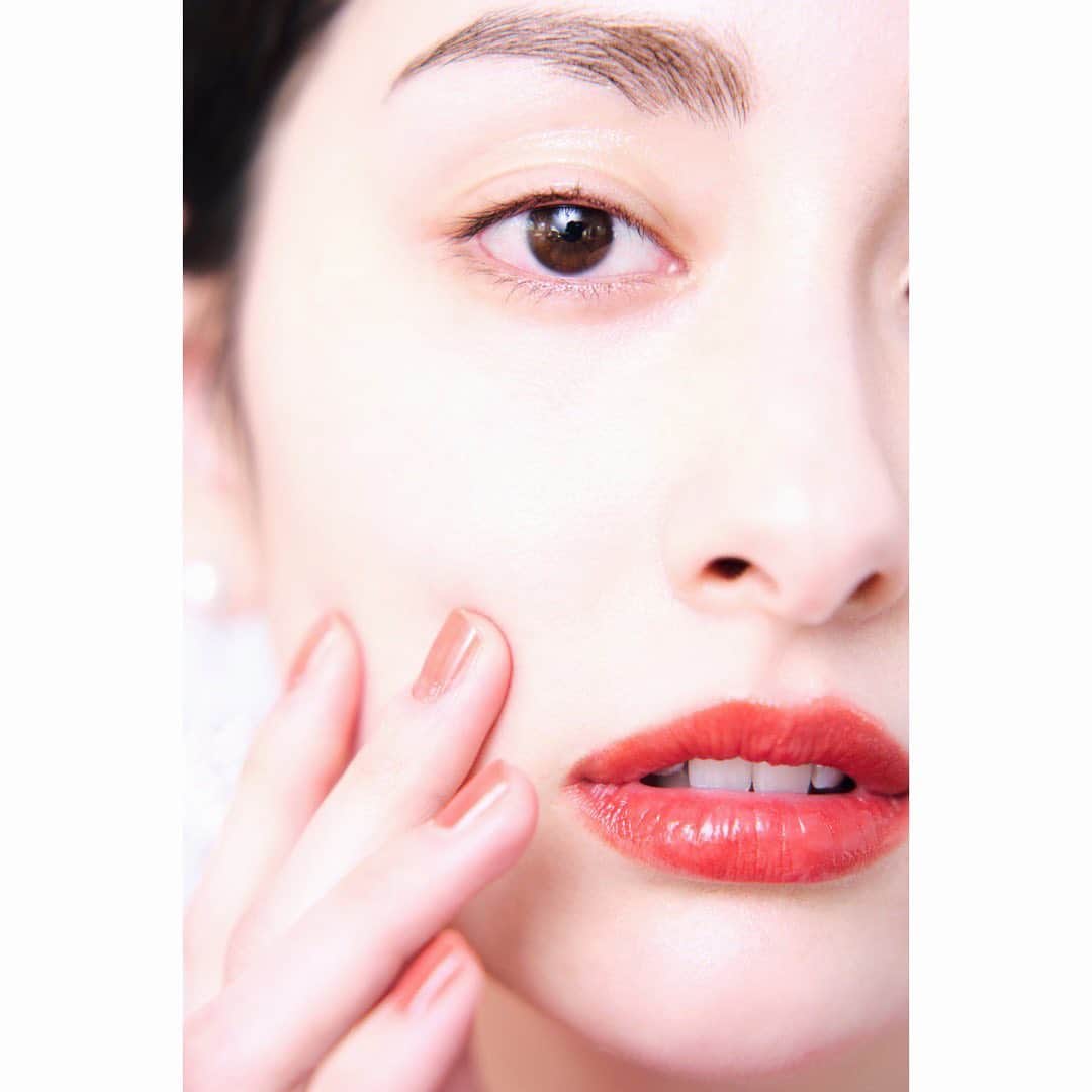 のインスタグラム：「_﻿ ❤️😘💋🥰🌹😍﻿ ﻿ thanks﻿ @sakaitakahiro_﻿ @idolmakekind﻿ @chie_make_up」