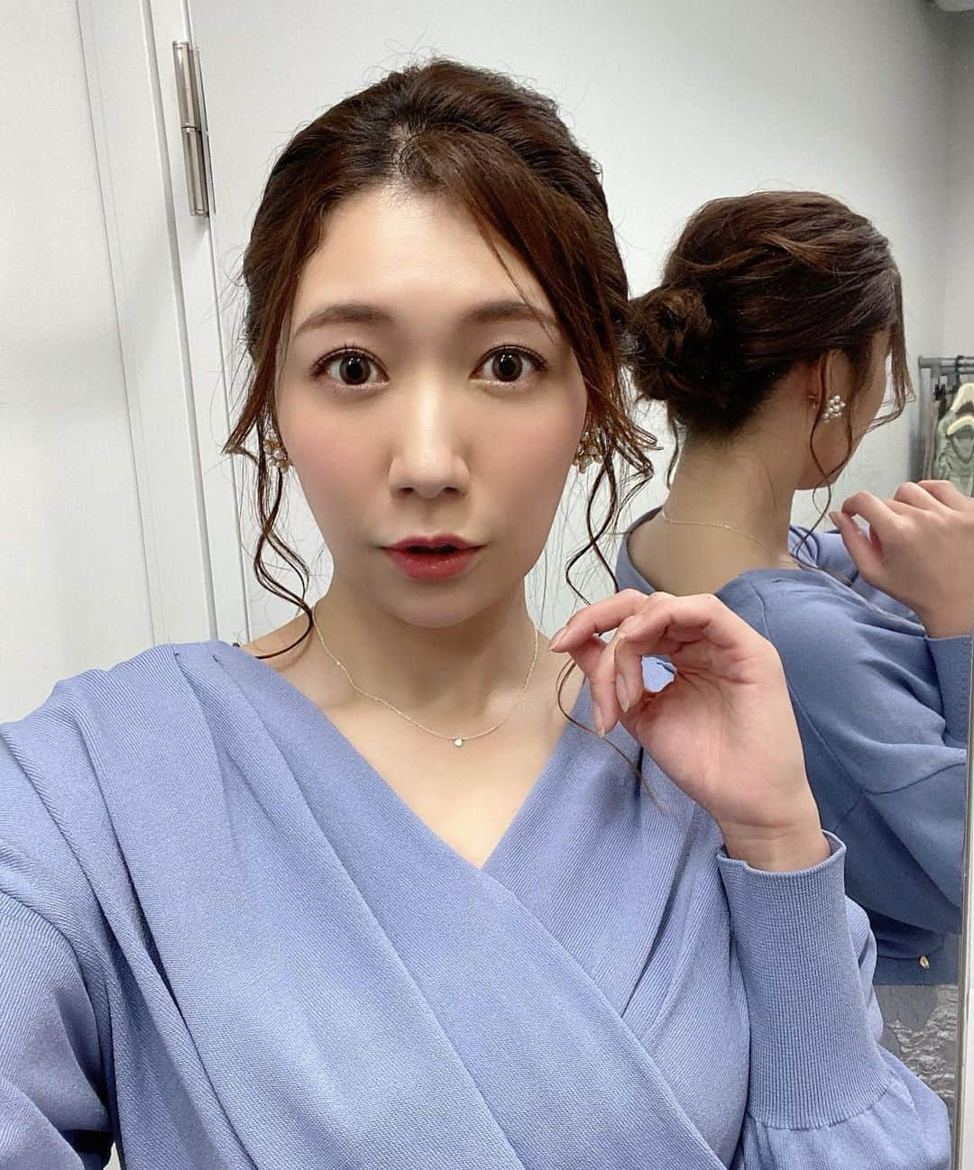 穂川果音さんのインスタグラム写真 - (穂川果音Instagram)「hair style  アップヘアだよ♪」4月15日 13時41分 - hokawakanonn