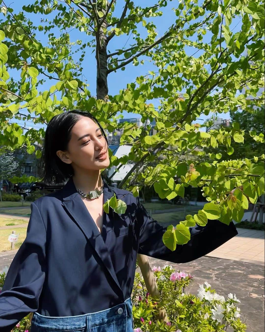 藤井夏恋さんのインスタグラム写真 - (藤井夏恋Instagram)「まだちょっと寒いね。🍃」4月15日 13時56分 - fujiikaren_official