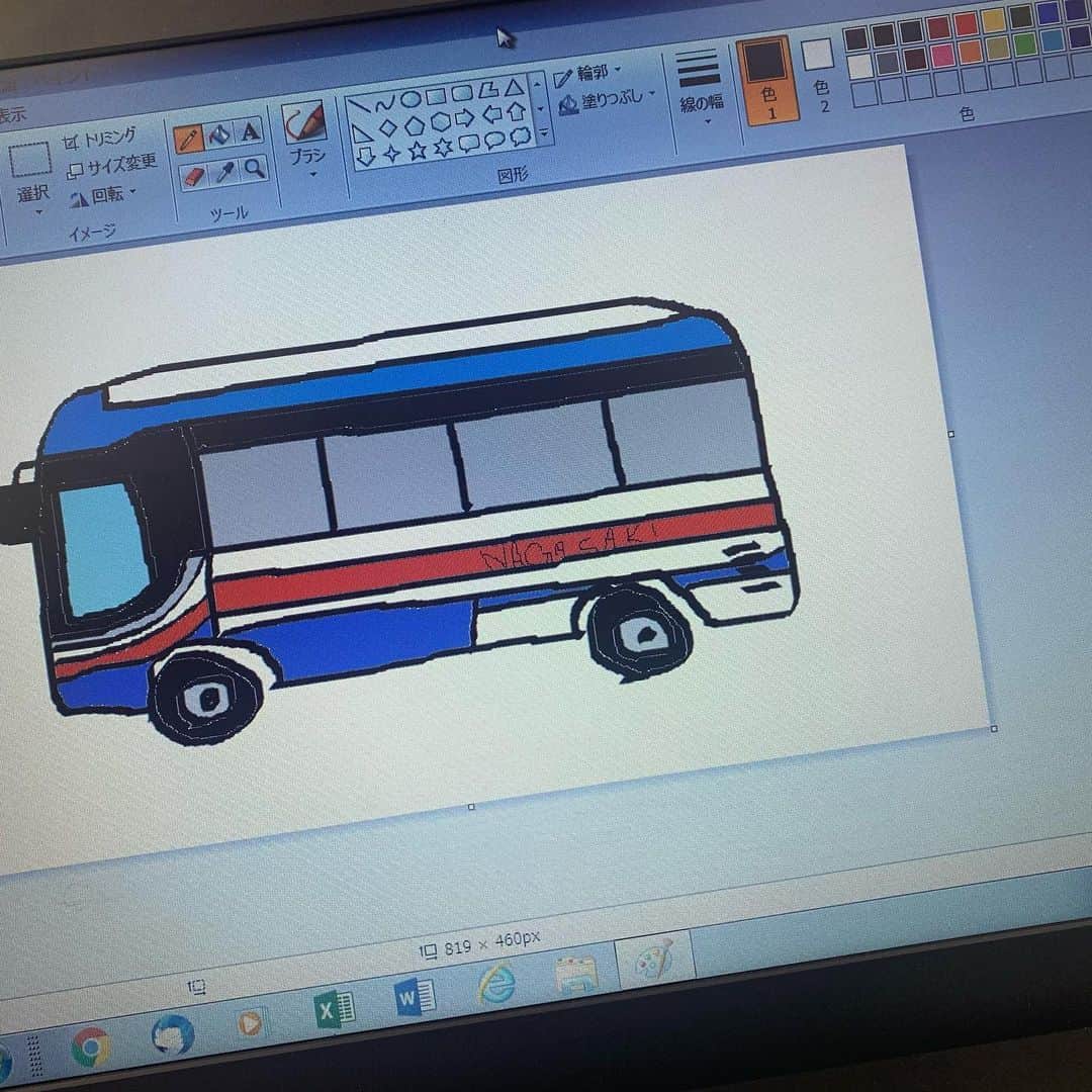 長崎バス観光のインスタグラム：「暇すぎて、、。 本気を出しました。。 #長崎バス観光」