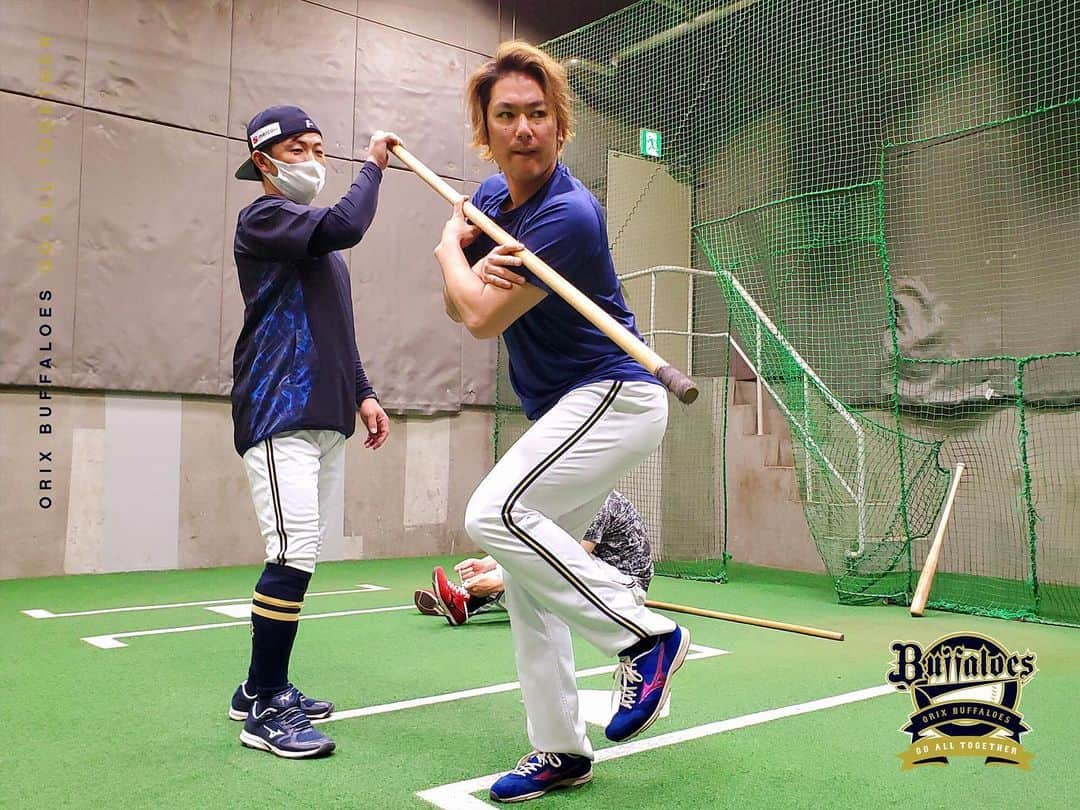 オリックス・バファローズさんのインスタグラム写真 - (オリックス・バファローズInstagram)「#太田椋 #佐野皓大 #紅林弘太郎 #大下誠一郎 #Tー岡田 #大城滉二 #伏見寅威 #早出練習 #PayPayドーム #Bs2021 #buffaloes #baseball #ORIX #プロ野球」4月15日 15時59分 - orix_buffaloes