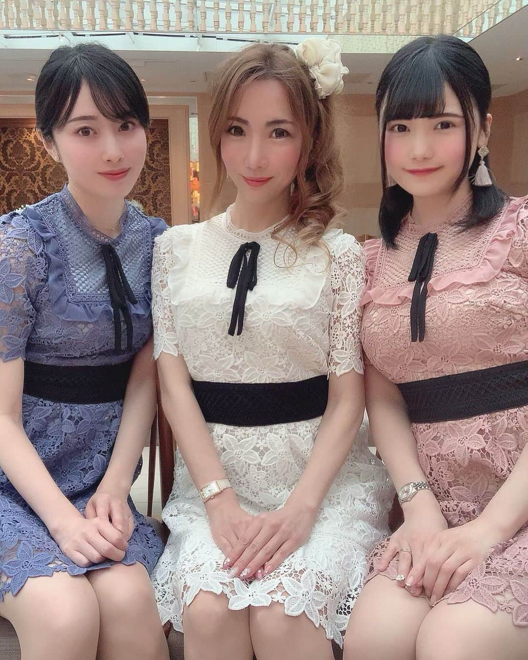 DJ MELさんのインスタグラム写真 - (DJ MELInstagram)「お揃いコーデ👗💕 #17ライバー女子会」4月15日 16時11分 - djmel_jpn