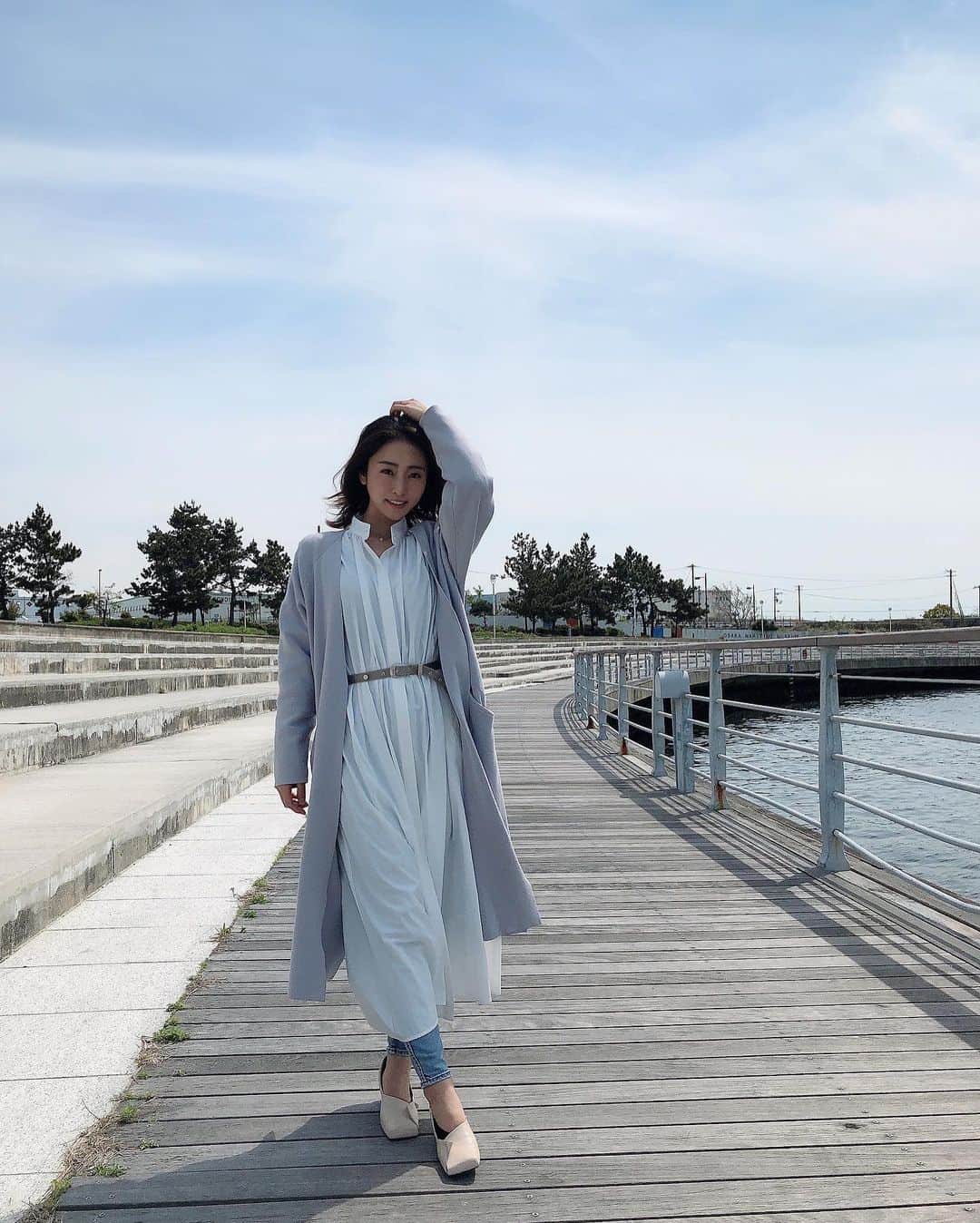 柚月めいさんのインスタグラム写真 - (柚月めいInstagram)「.  おっ散歩っ🐾🐾🐾  . . . #お散歩コーデ#ootd#code#fashion#girl#photo#portrait#pic #柚月めい」4月16日 11時43分 - meimei.yuzu