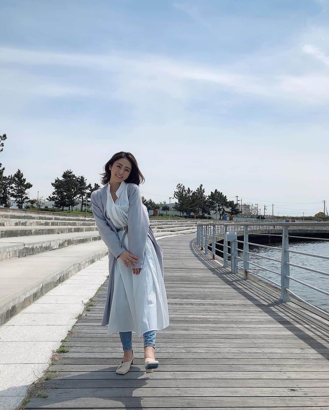 柚月めいさんのインスタグラム写真 - (柚月めいInstagram)「.  おっ散歩っ🐾🐾🐾  . . . #お散歩コーデ#ootd#code#fashion#girl#photo#portrait#pic #柚月めい」4月16日 11時43分 - meimei.yuzu
