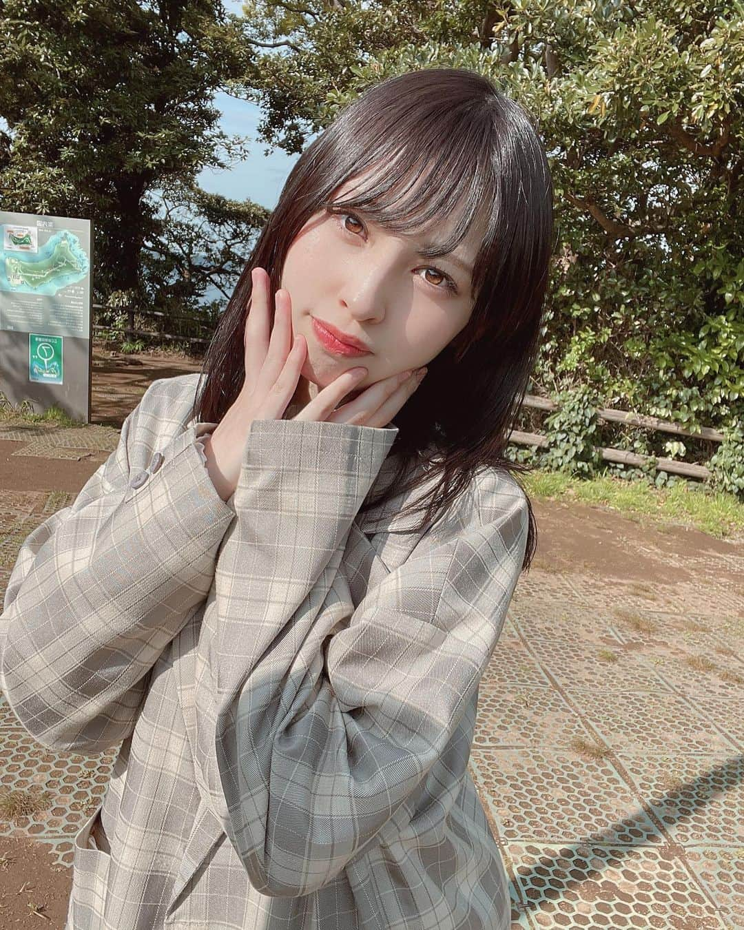 沖口優奈さんのインスタグラム写真 - (沖口優奈Instagram)「天気がいいと気持ち上がるけど雨やと下がるよねー😣」4月16日 21時32分 - yuna_okiguchi_