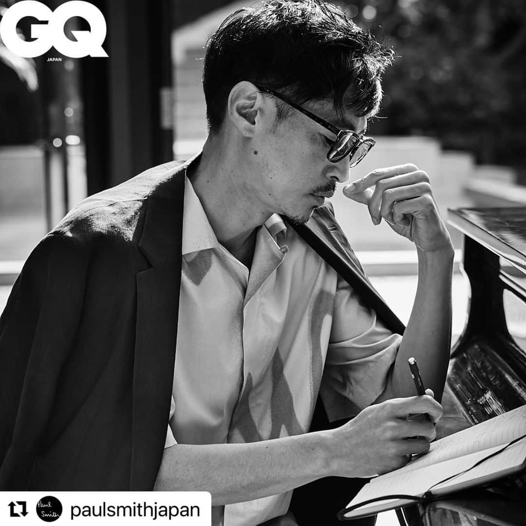 窪塚洋介のインスタグラム：「#Repost @paulsmithjapan  窪塚洋介が着る、旅する男のポール・スミス  キューバ・リゾートを夢想する、魅惑のファッションストーリーをプロフィールからぜひご覧ください  @yosuke_kubozuka @GQJAPAN #PR」