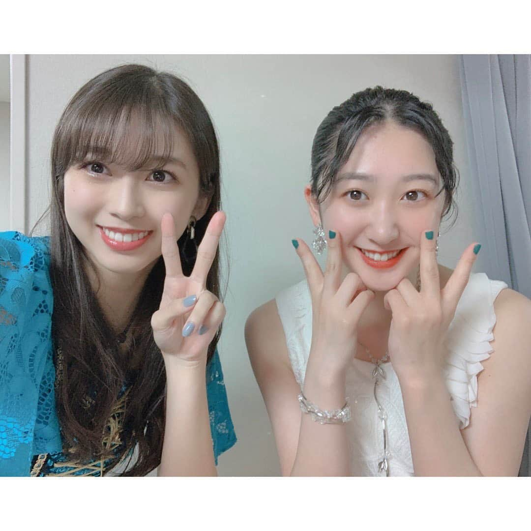 牧野真莉愛さんのインスタグラム写真 - (牧野真莉愛Instagram)「♡ ♡ ✨🎵Hello! Project 2021 春 「花鳥風月」🎵✨ 2021.4.17🐰富山公演 とってもありがとうございました💕💕💕 🎀 今日のちぃ＆まりあ💖 今日のまおぴん＆まりあ💗 ⚾️ 12.9インチのiPad Proで、 うちの試合みてた🐰まりあ※休憩時間 ♡ ♡  #lovefighters ❤️ #HelloProject #つばきファクトリー #秋山眞緒 ちゃん💗 #モーニング娘21 #morningmusume21 #森戸知沙希 ちゃん💖 #牧野真莉愛」4月17日 22時58分 - maria_makino.official