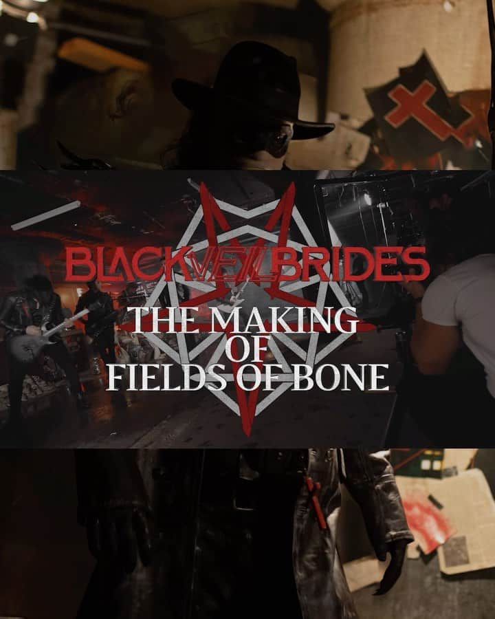 のインスタグラム：「The Making of “Fields of Bone” Featurette - Go behind the scenes of our new music video and find out about the process of filming, creating the characters and building the world of “The Phantom Tomorrow”  Link in bio Link in stories  @sumerianrecords @edwin_daboub @stevenvideodude @fatpogarty」