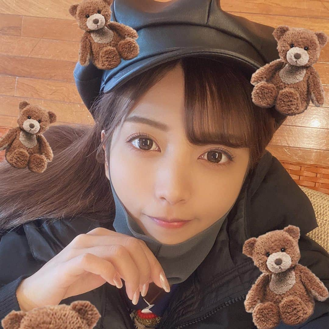 ゆんさんのインスタグラム写真 - (ゆんInstagram)「おはくま〜🧸 ⋆*」4月18日 6時38分 - yuntaaam_s2