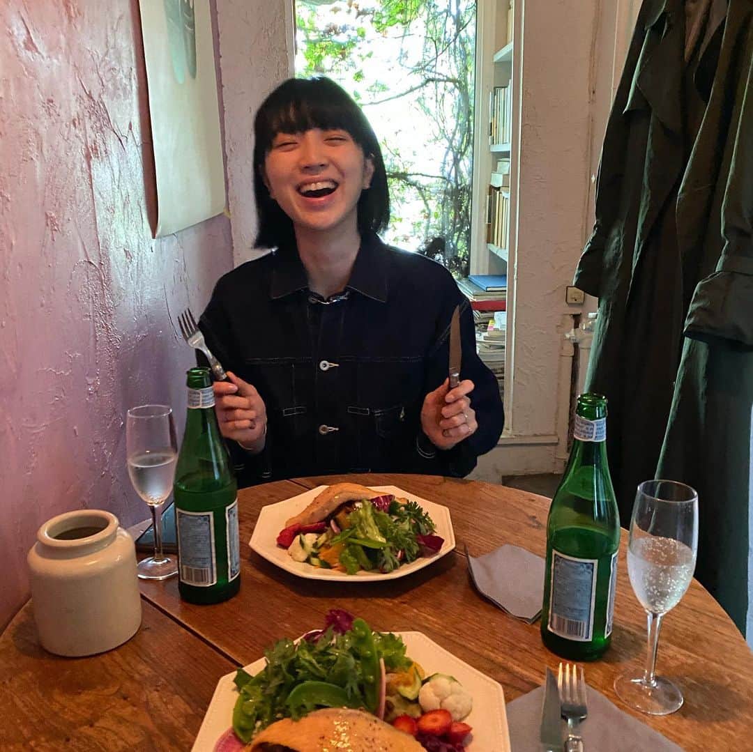 沙田瑞紀さんのインスタグラム写真 - (沙田瑞紀Instagram)「おいしかった〜〜〜🥲 お花のような @omiyuno 🌷」4月18日 9時52分 - mizuki_masuda