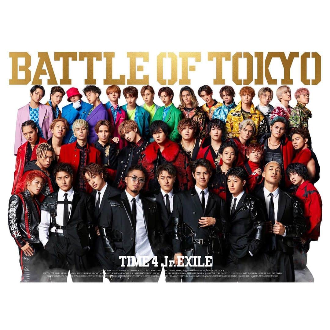 FANTASTICS from EXILE TRIBEさんのインスタグラム写真 - (FANTASTICS from EXILE TRIBEInstagram)「. 2021.6.23(wed) Release💿 『BATTLE OF TOKYO TIME 4 Jr.EXILE』 #FANTASTICS ≠ #Astro9 #battleoftokyo #bot38x2  @battleoftokyo」4月18日 23時16分 - fantastics_fext