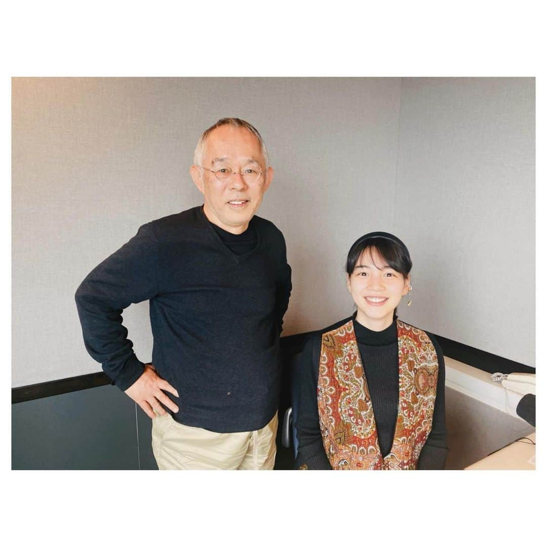 のん（能年玲奈）さんのインスタグラム写真 - (のん（能年玲奈）Instagram)「すっごく緊張してたんだけど すっごく楽しく話せました。色んな話が聞けました。是非お楽しみに。 #jwave #era813 #本日23時から #鈴木敏夫 さん」4月18日 15時34分 - non_kamo_ne