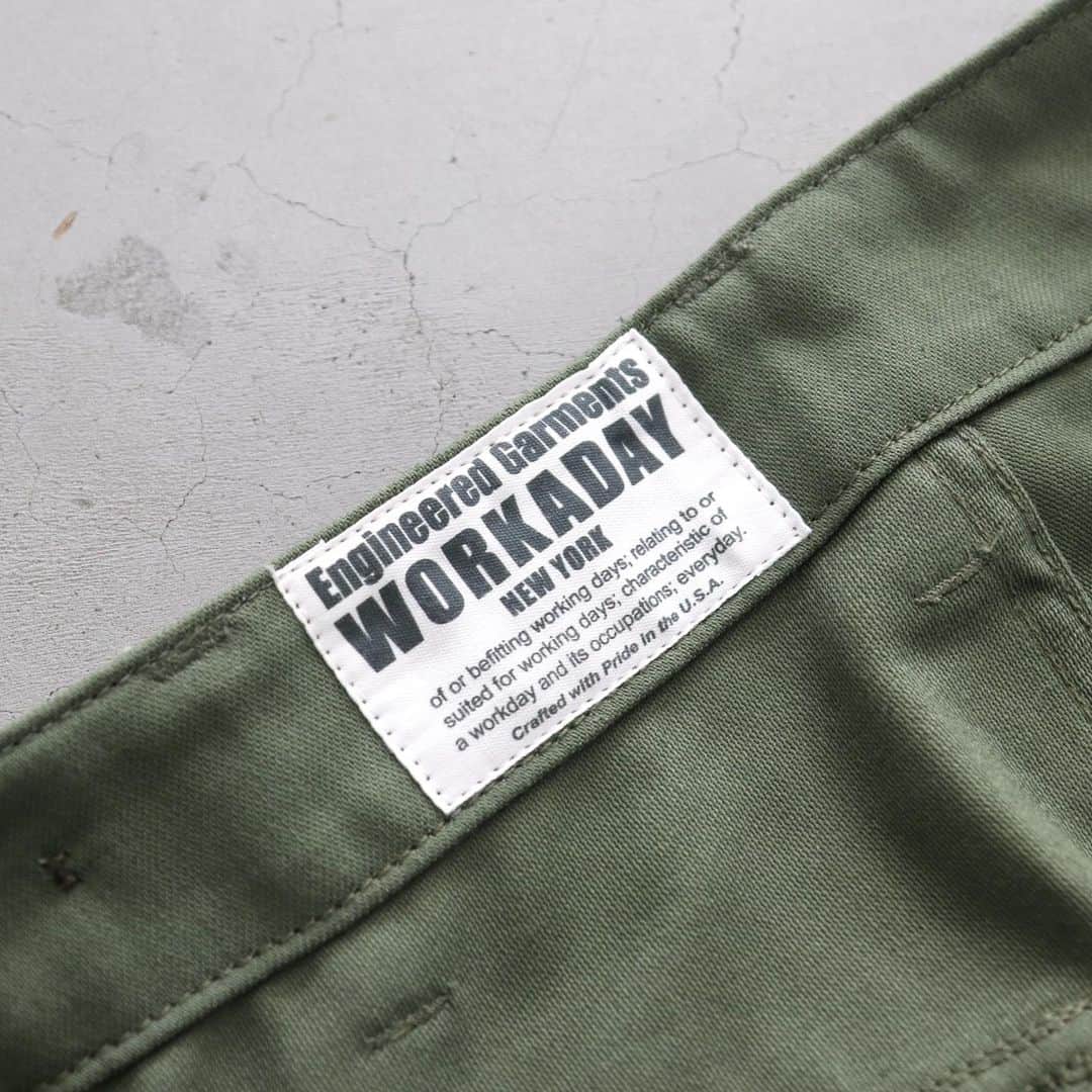 wonder_mountain_irieさんのインスタグラム写真 - (wonder_mountain_irieInstagram)「_ Engineered Garments WORKADAY  -エンジニアード ガーメンツ ワーカーデイ- "Fatigue Pant Printed - Reversed Sateen" ￥28,600- _ 〈online store / @digital_mountain〉 https://www.digital-mountain.net/shopdetail/000000013501/ _ 【オンラインストア#DigitalMountain へのご注文】 *24時間受付 *14時までのご注文で即日発送 *1万円以上ご購入で送料無料 tel：084-973-8204 _ We can send your order overseas. Accepted payment method is by PayPal or credit card only. (AMEX is not accepted)  Ordering procedure details can be found here. >>http://www.digital-mountain.net/html/page56.html _ #NEPENTHES #EngineeredGarments #ネペンテス #エンジニアードガーメンツ _ 実店舗：#WonderMountain  blog>> http://wm.digital-mountain.info _ 〒720-0044  広島県福山市笠岡町4-18  JR 「#福山駅」より徒歩10分 #ワンダーマウンテン #japan #hiroshima #福山 #福山市 #尾道 #倉敷 #鞆の浦 近く _ WOMEN/GOODS： @hacbywondermountain _」4月18日 17時58分 - wonder_mountain_