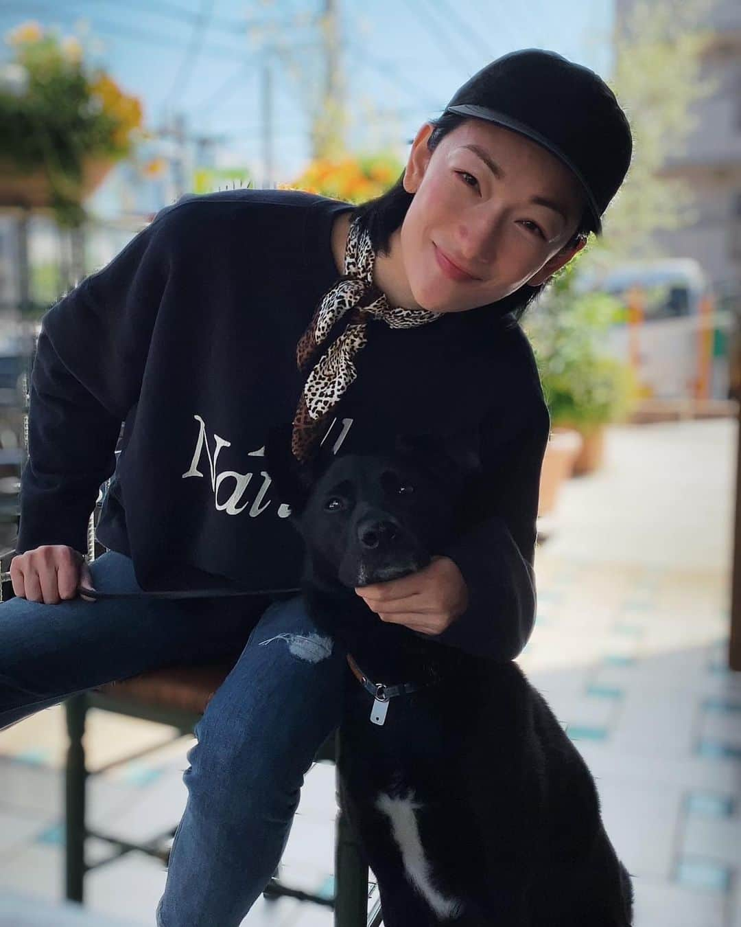 冨永愛さんのインスタグラム写真 - (冨永愛Instagram)「﻿ ﻿ Day off🐕﻿ ﻿」4月18日 19時06分 - ai_tominaga_official