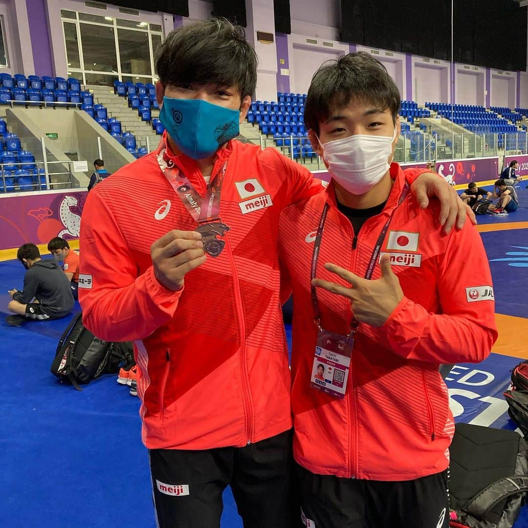 高谷惣亮のインスタグラム：「I have mixed emotions right now. I'm dissatisfied  I hate referees who don't make good video decisions.  but... It couldn't be helped. I 'll try my best to win next Olympic qualify.  My wife was like "You can do it. Next competition is your Olympic game!"」